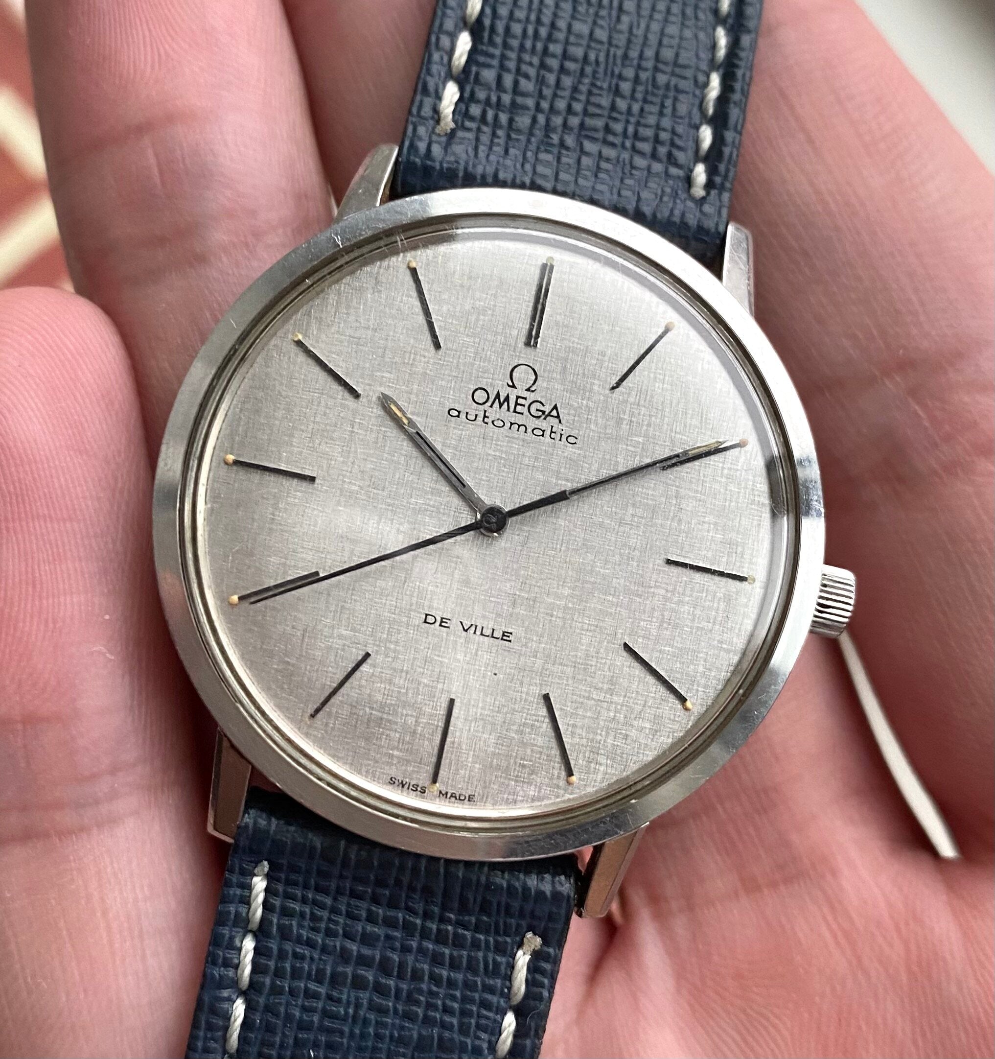 Omega De Ville — Linen Dial