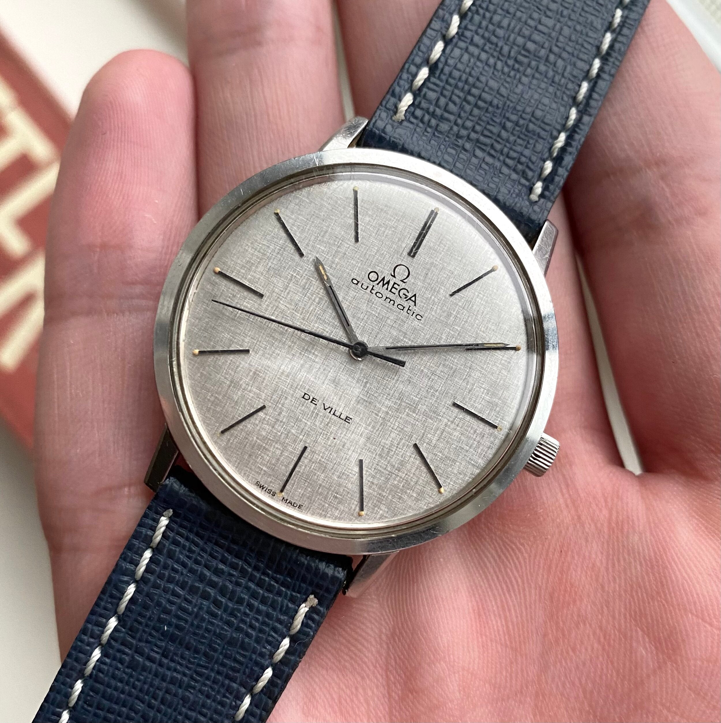 Omega De Ville — Linen Dial