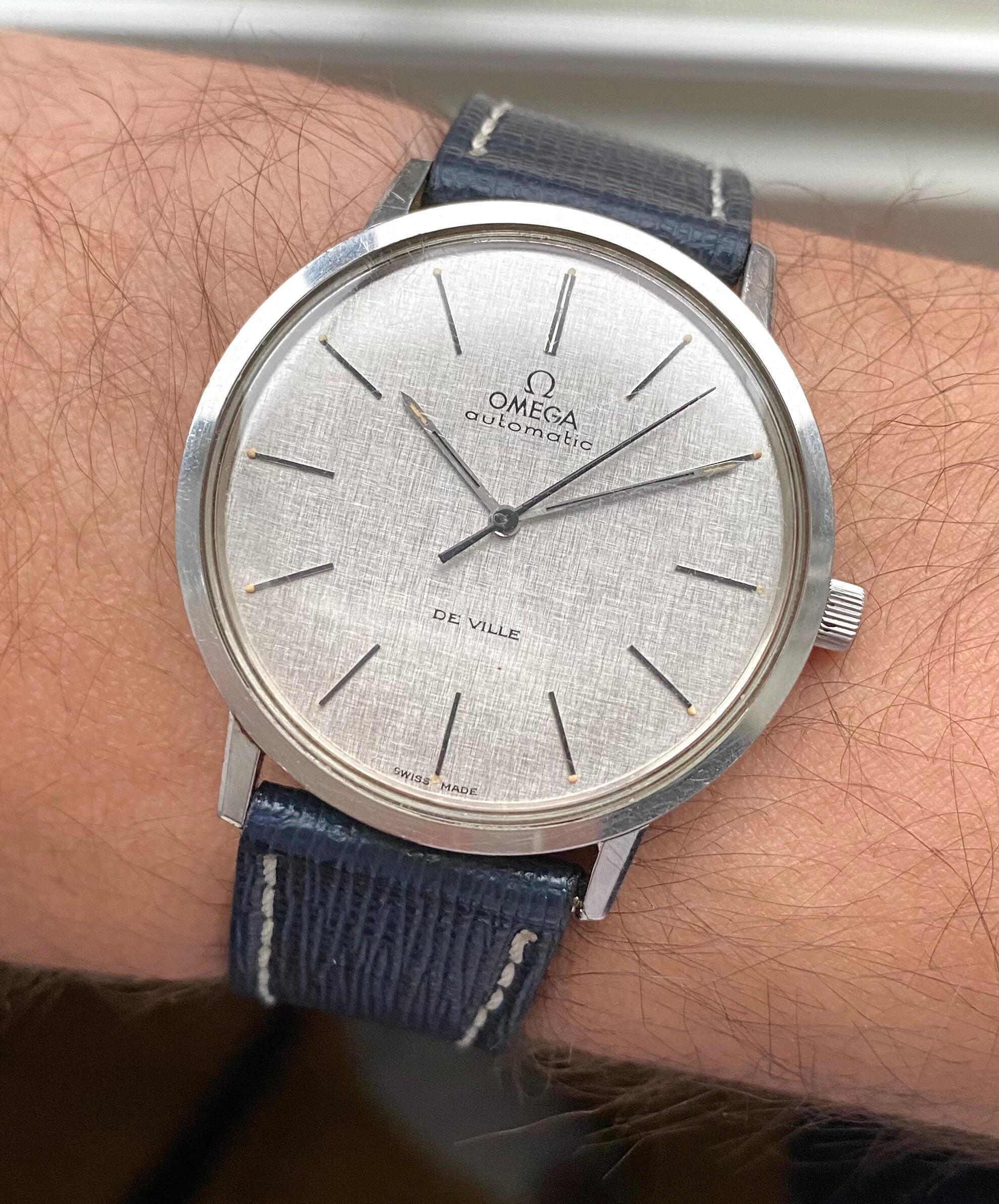 Omega De Ville — Linen Dial