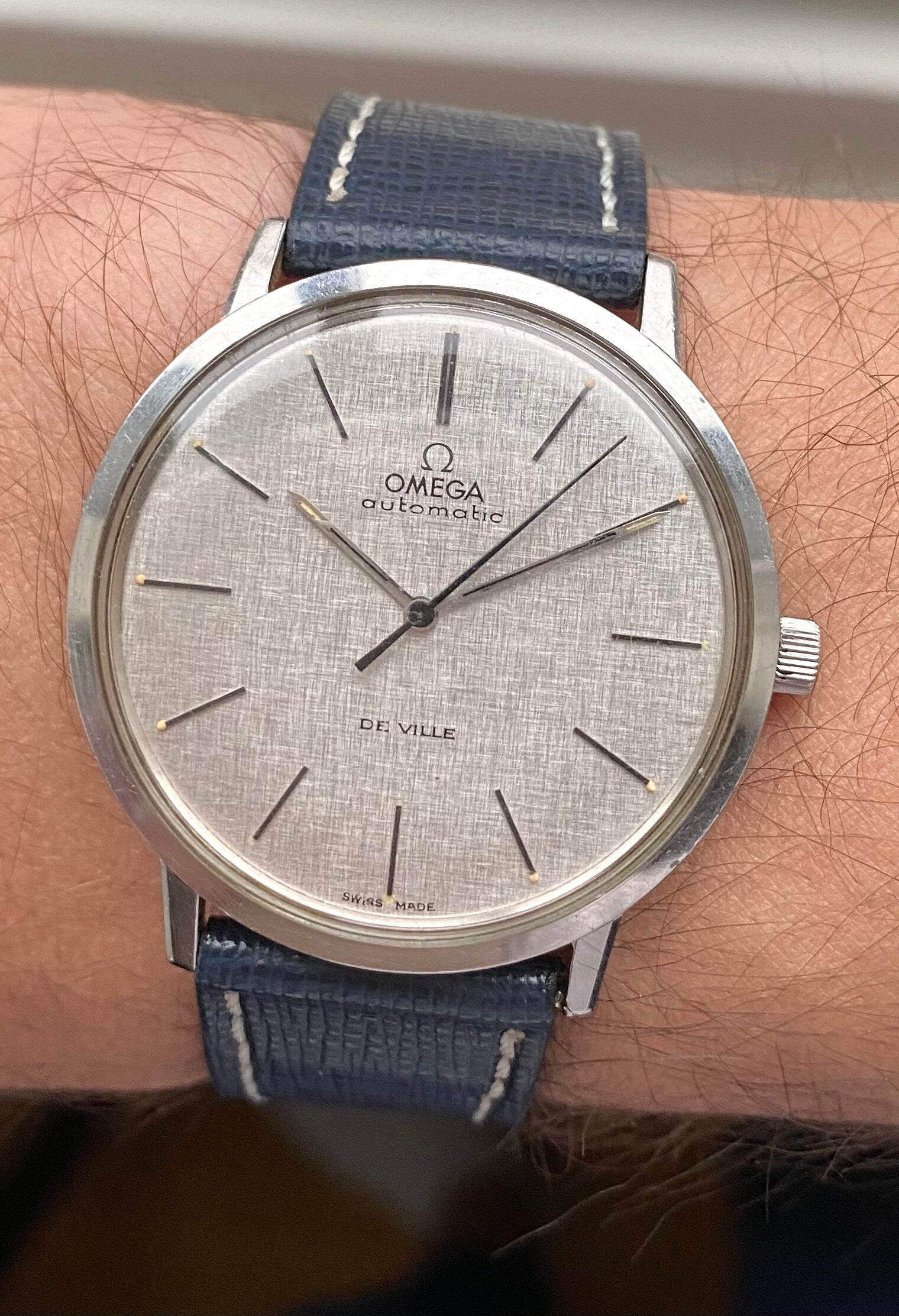 Omega De Ville — Linen Dial