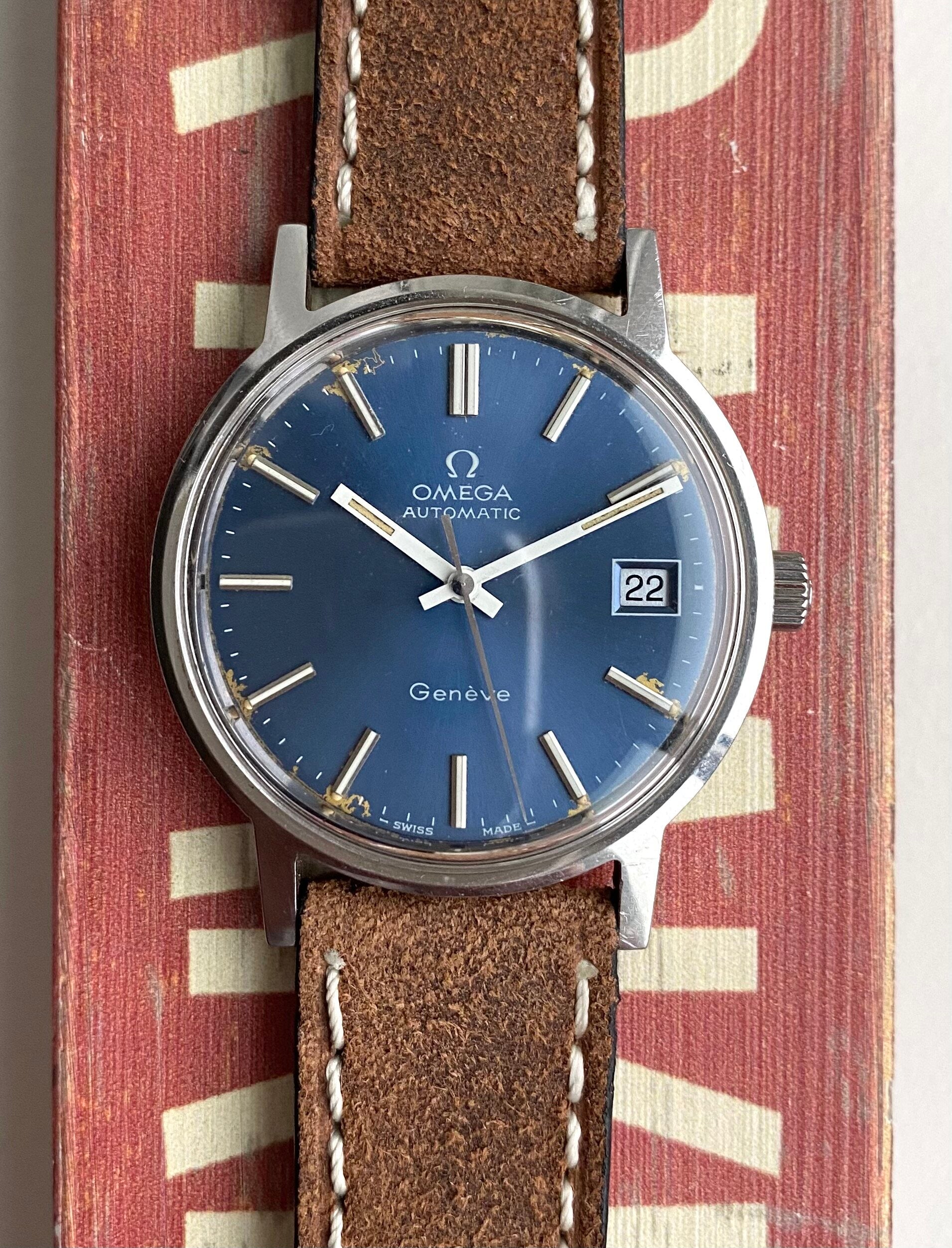 Omega Geneve — Blue Dial