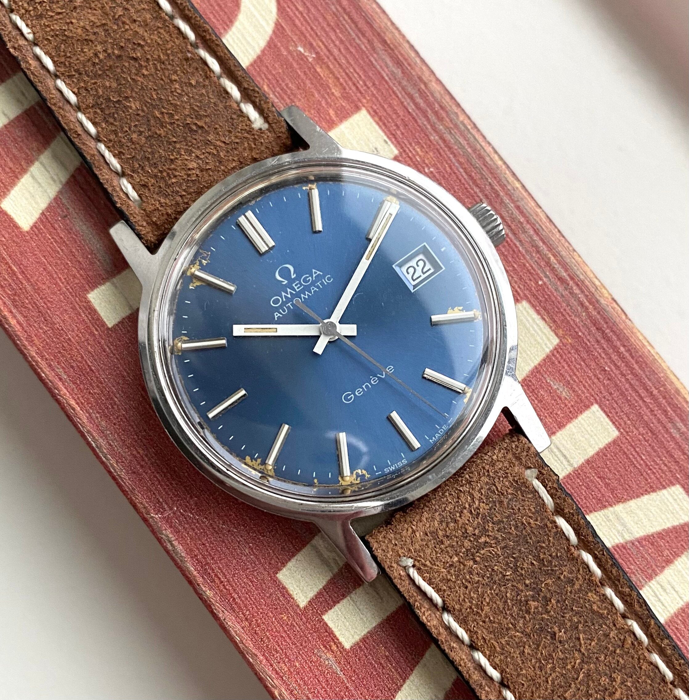 Omega Geneve — Blue Dial