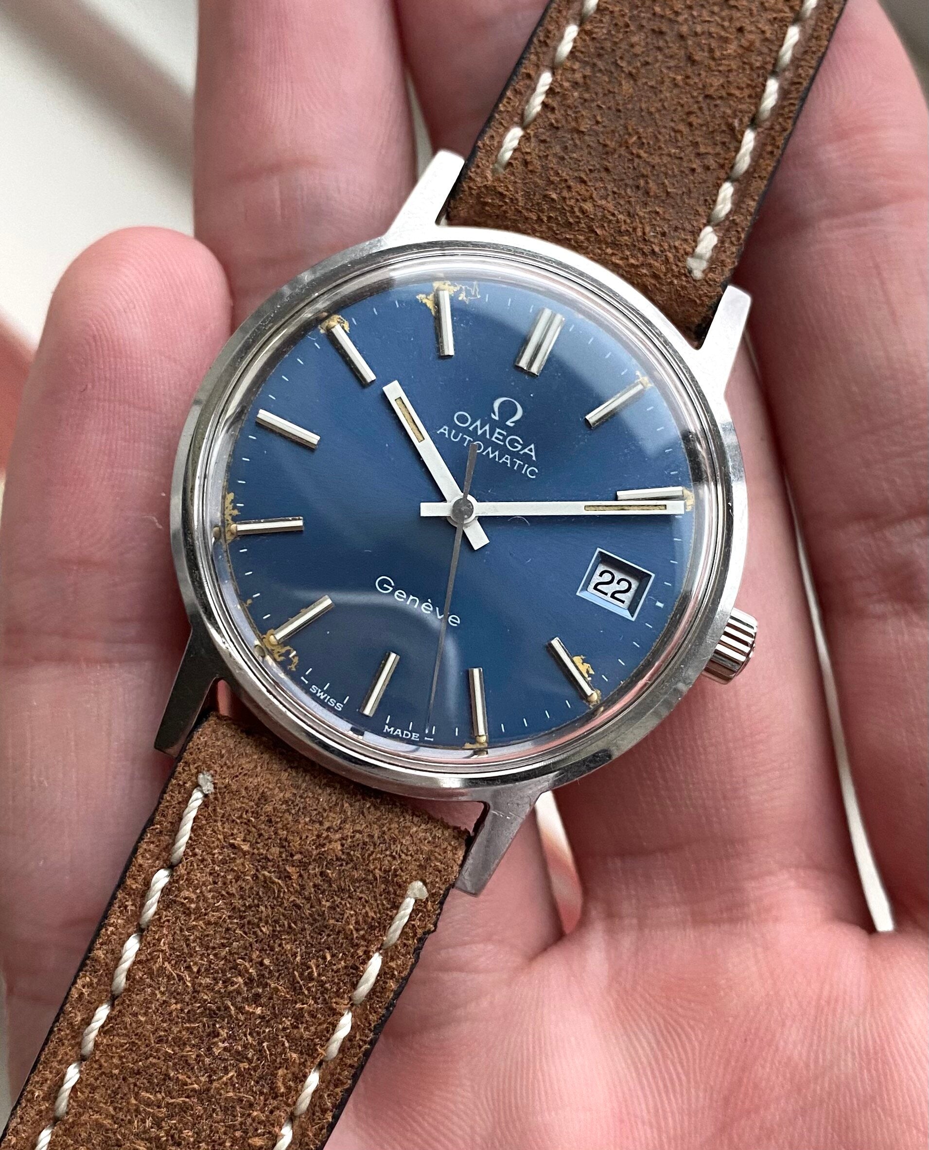 Omega Geneve — Blue Dial