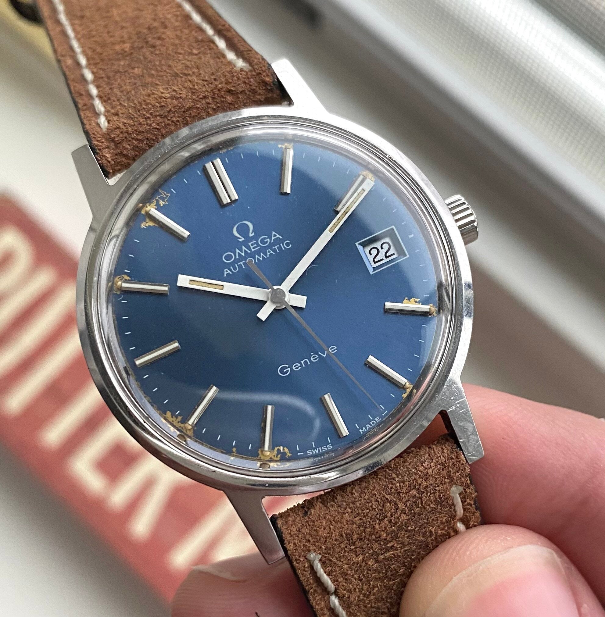 Omega Geneve — Blue Dial