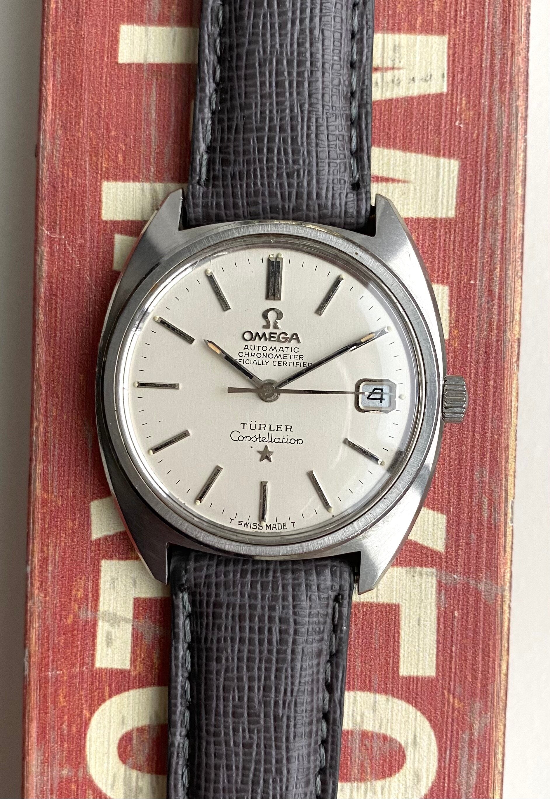 Omega Constellation — "Turler" Signed