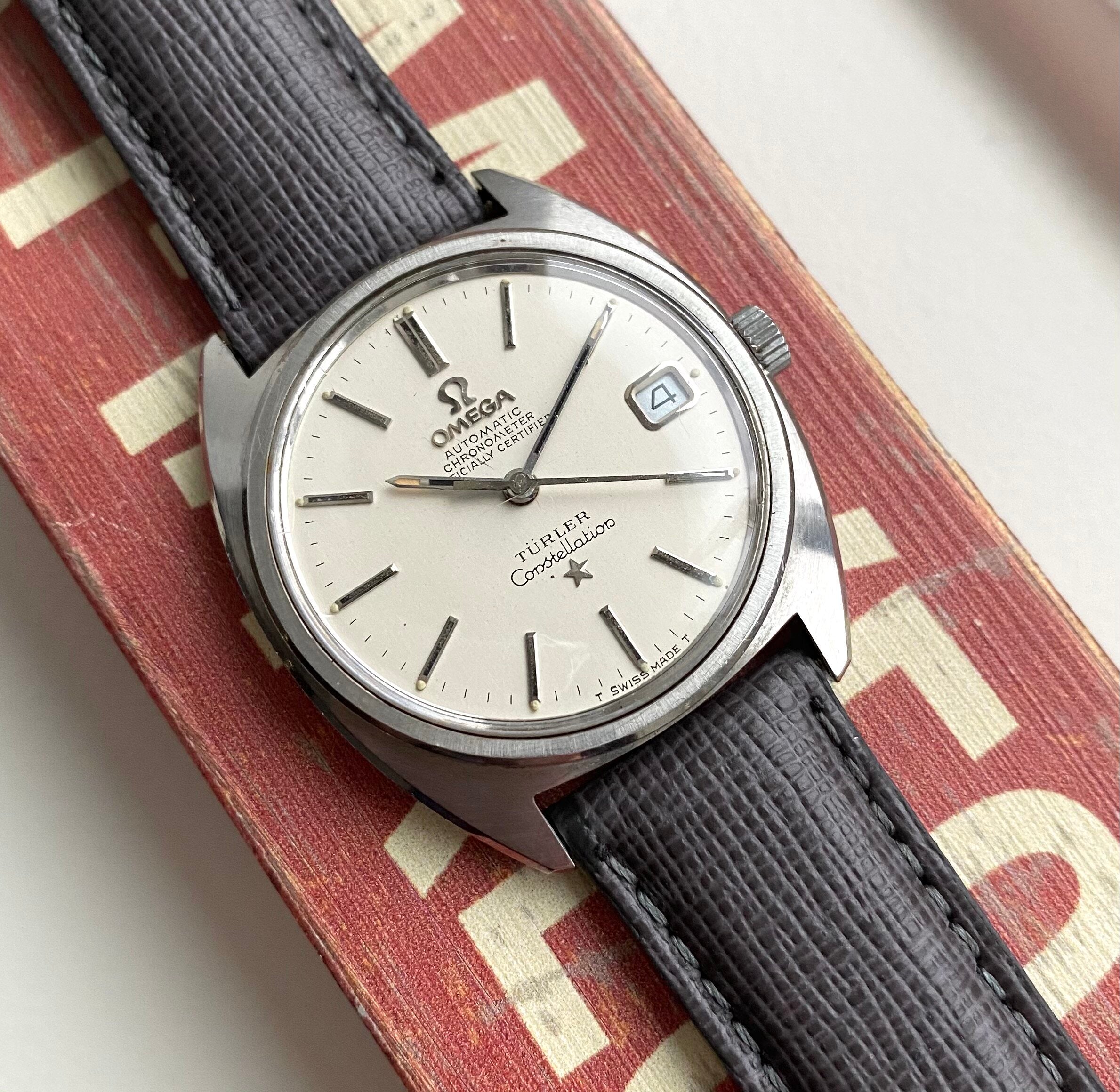 Omega Constellation — "Turler" Signed