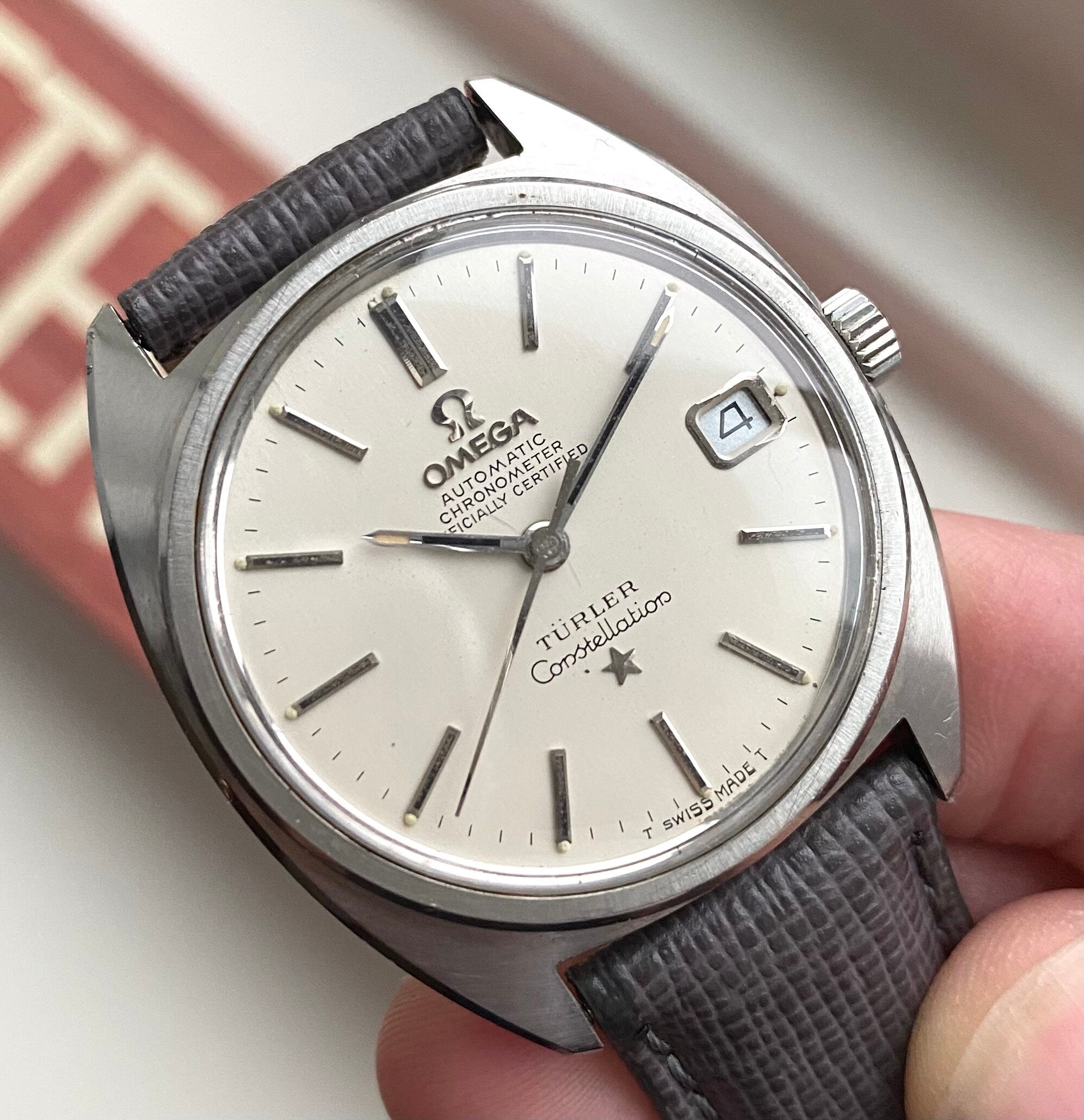 Omega Constellation — "Turler" Signed