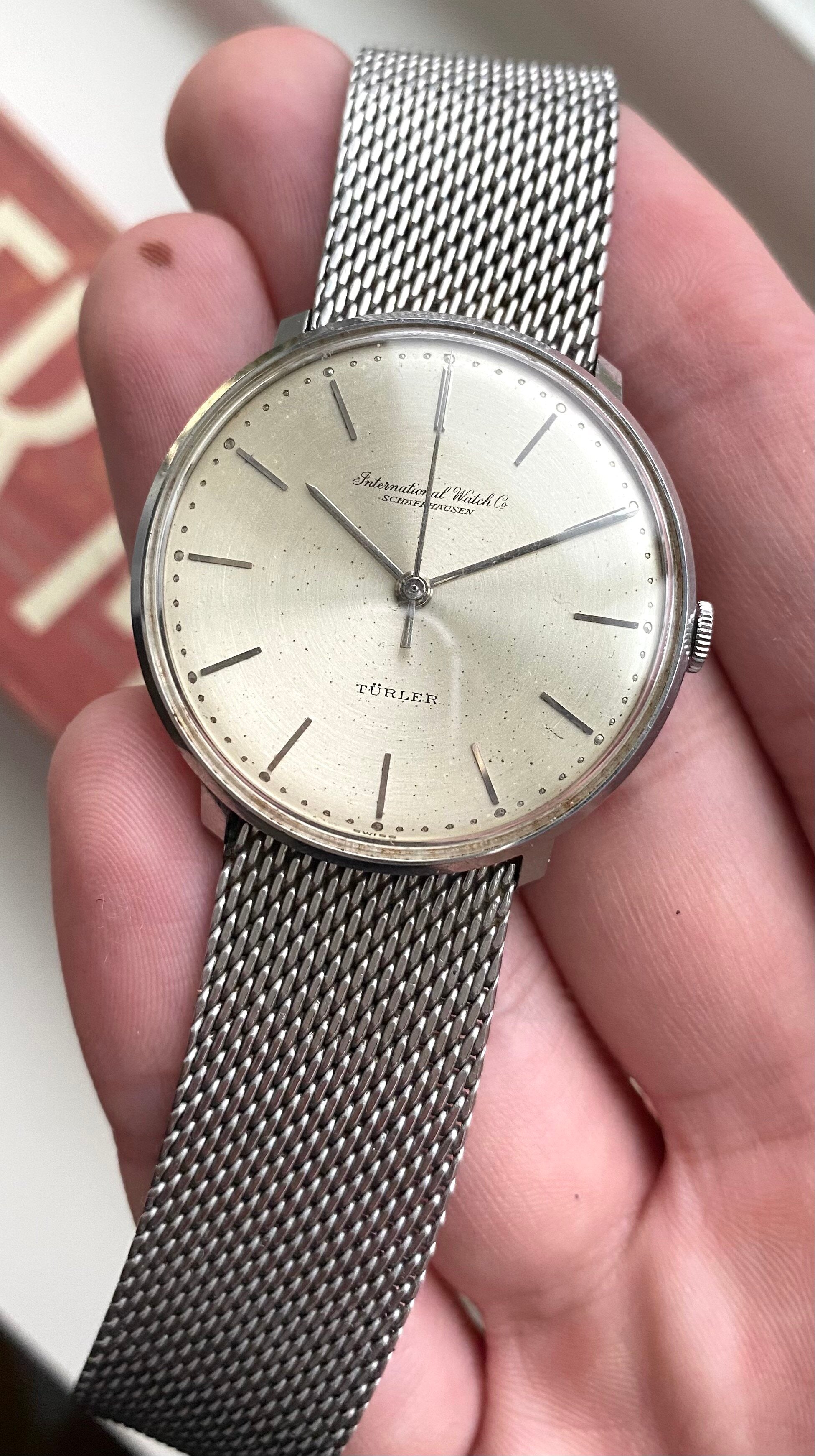 IWC — "Turler" Signed