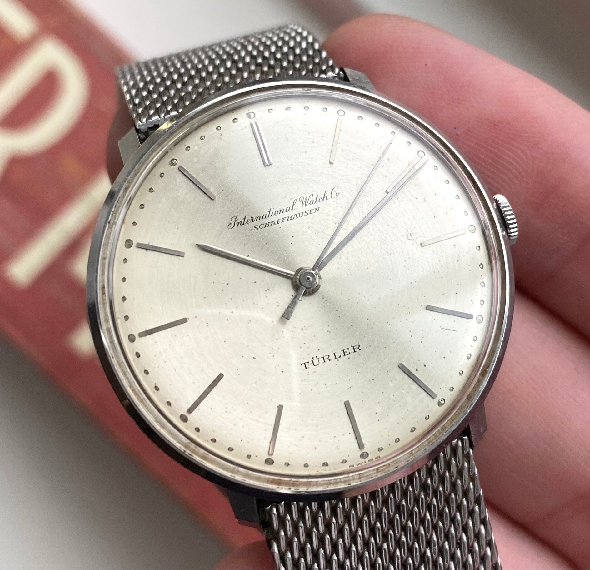 IWC — "Turler" Signed