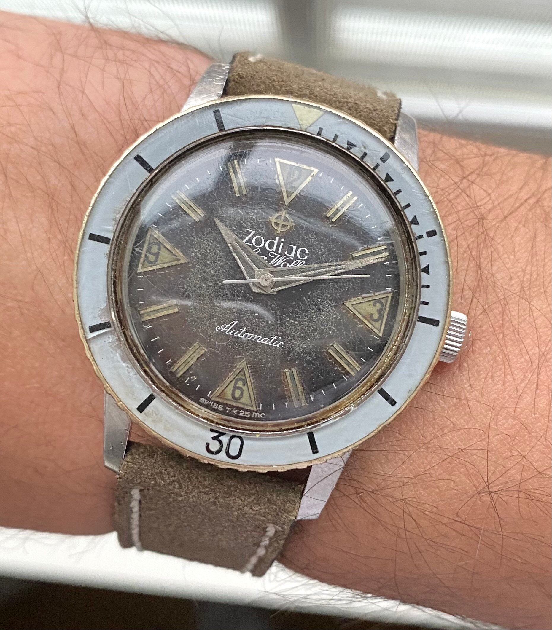 Zodiac Sea Wolf — Tropical Dial