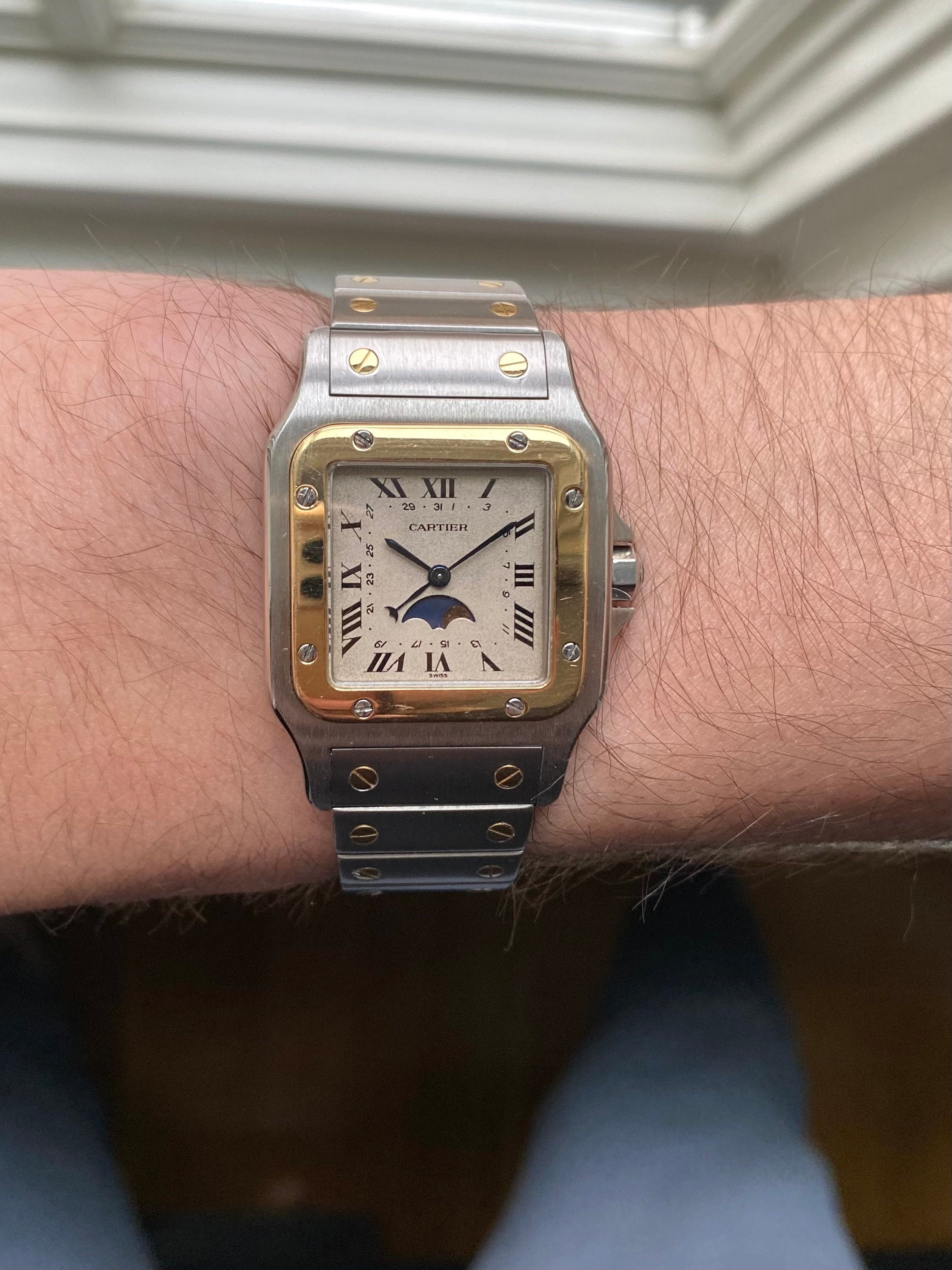 Cartier Santos - Moonphase