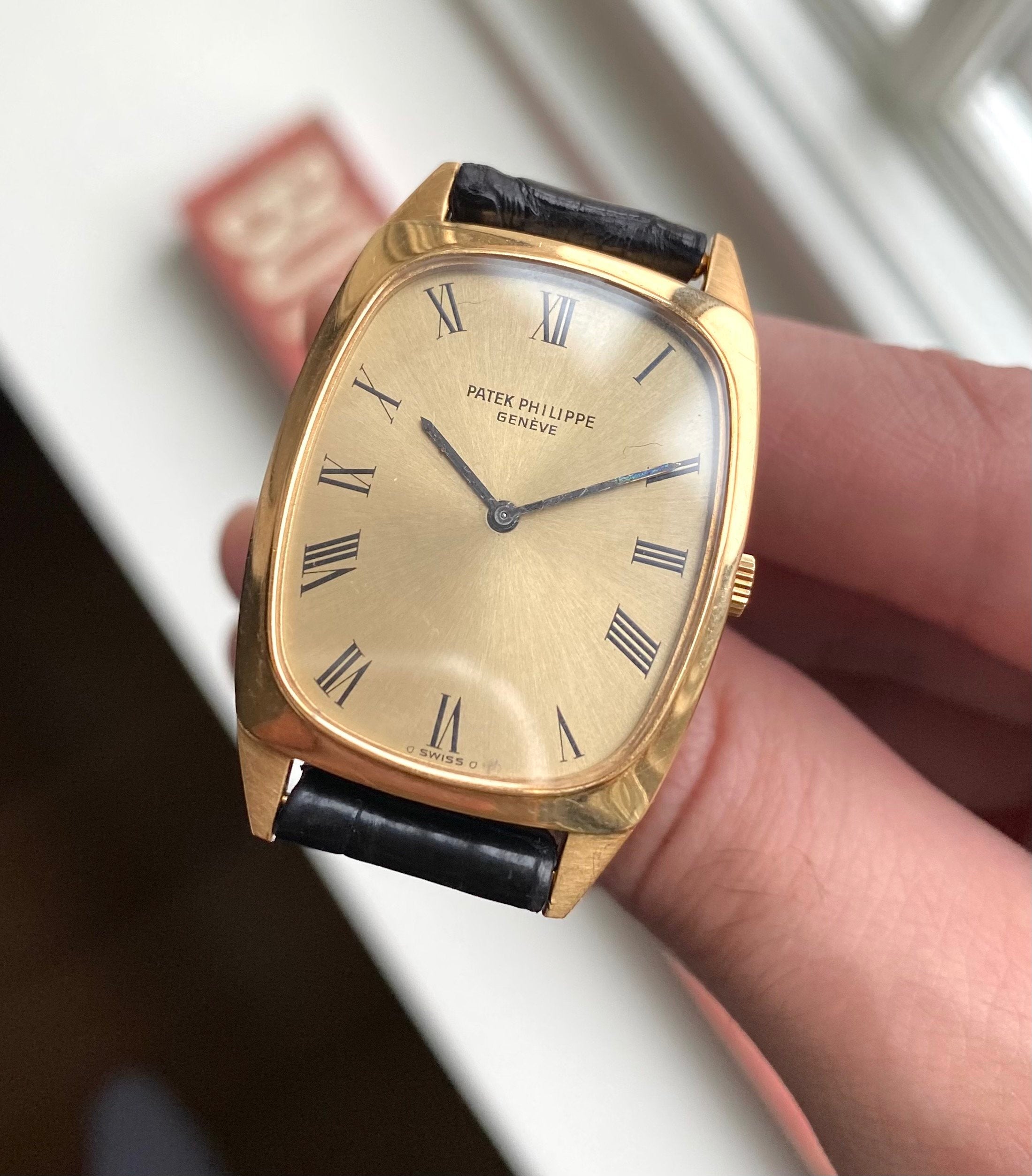 Patek Philippe Tank — 18k Yellow Gold