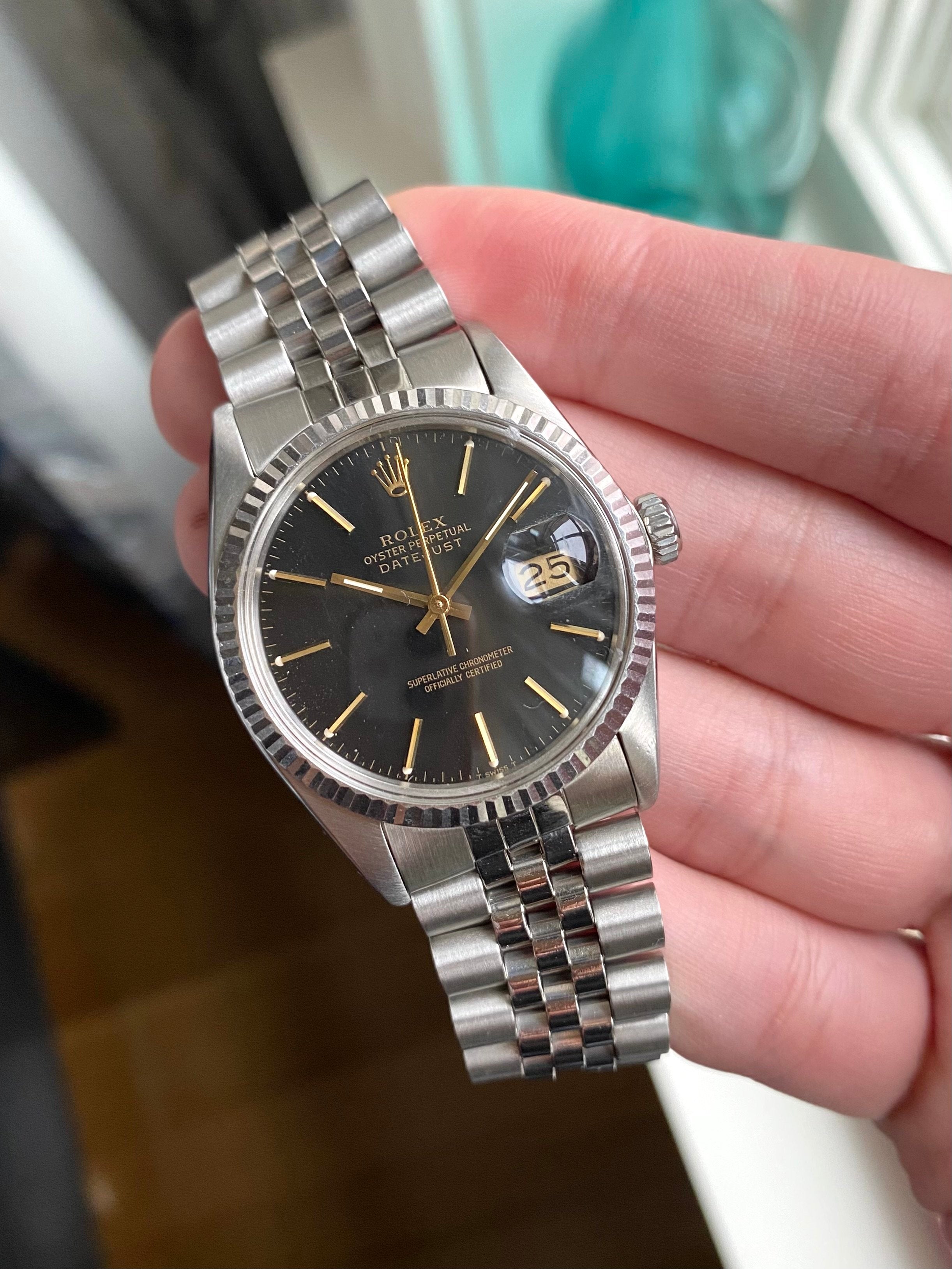 Rolex Datejust 16014- Black