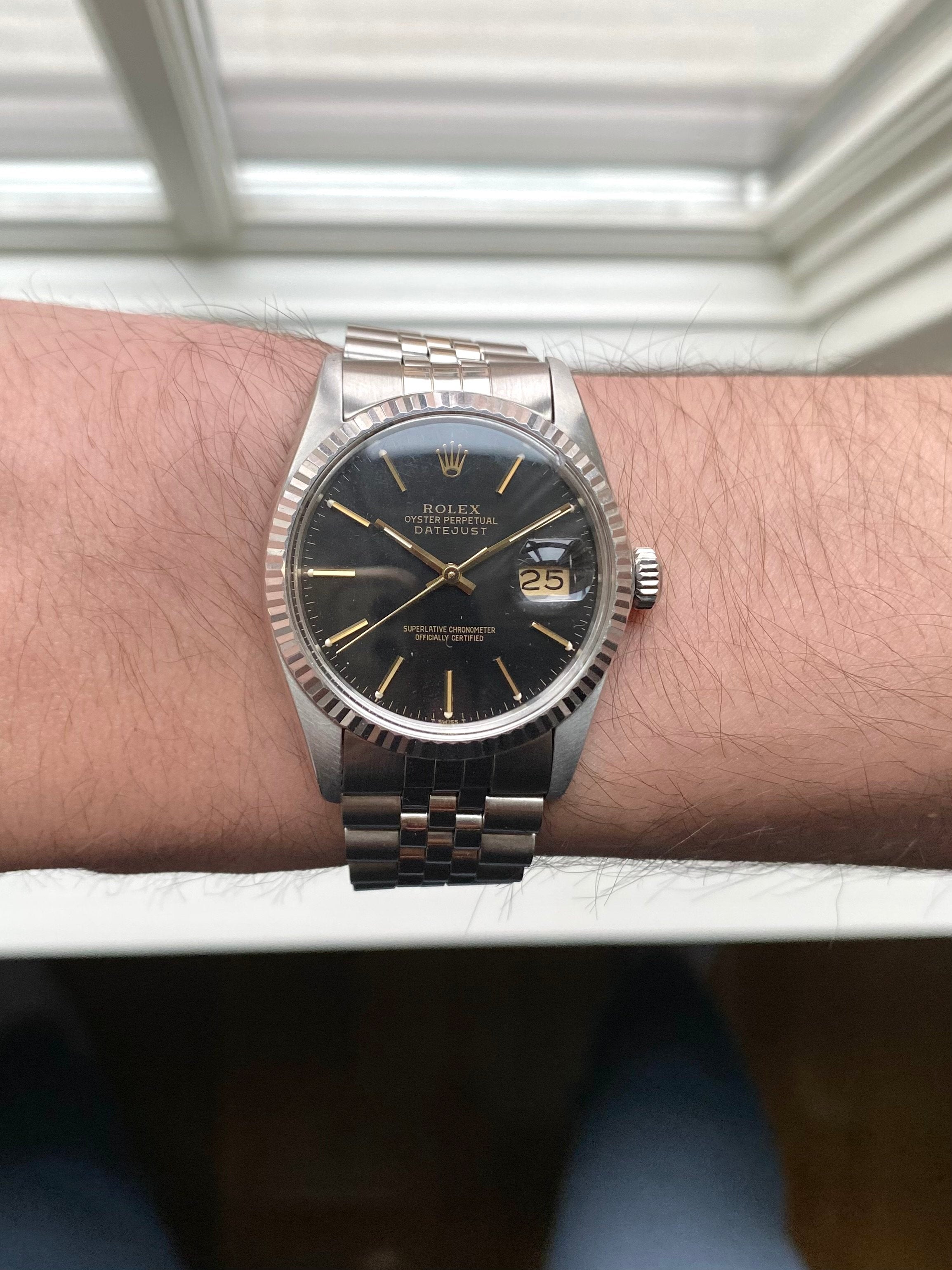 Rolex Datejust 16014- Black