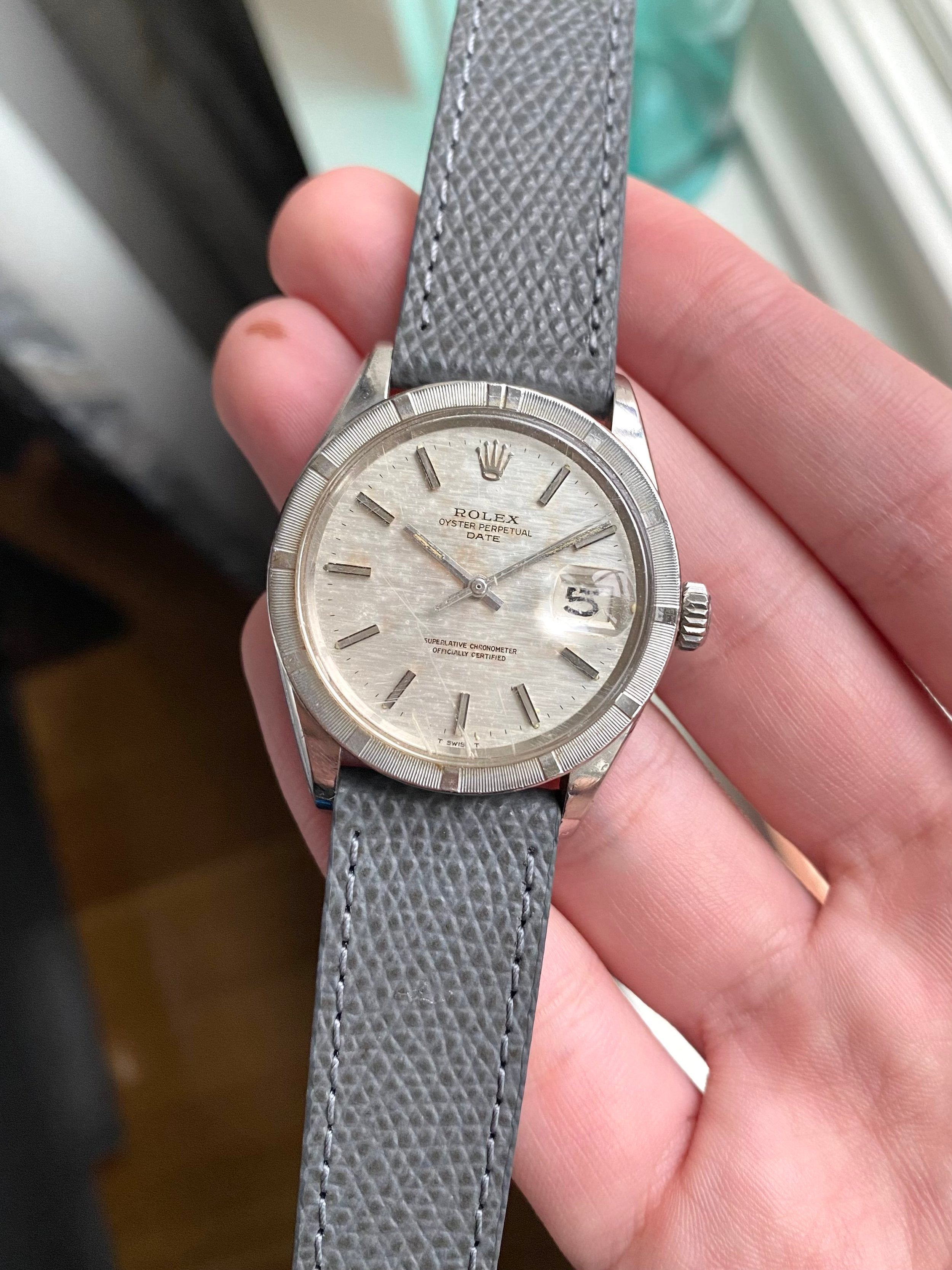 Rolex OP 1501 - Silver Mosaic