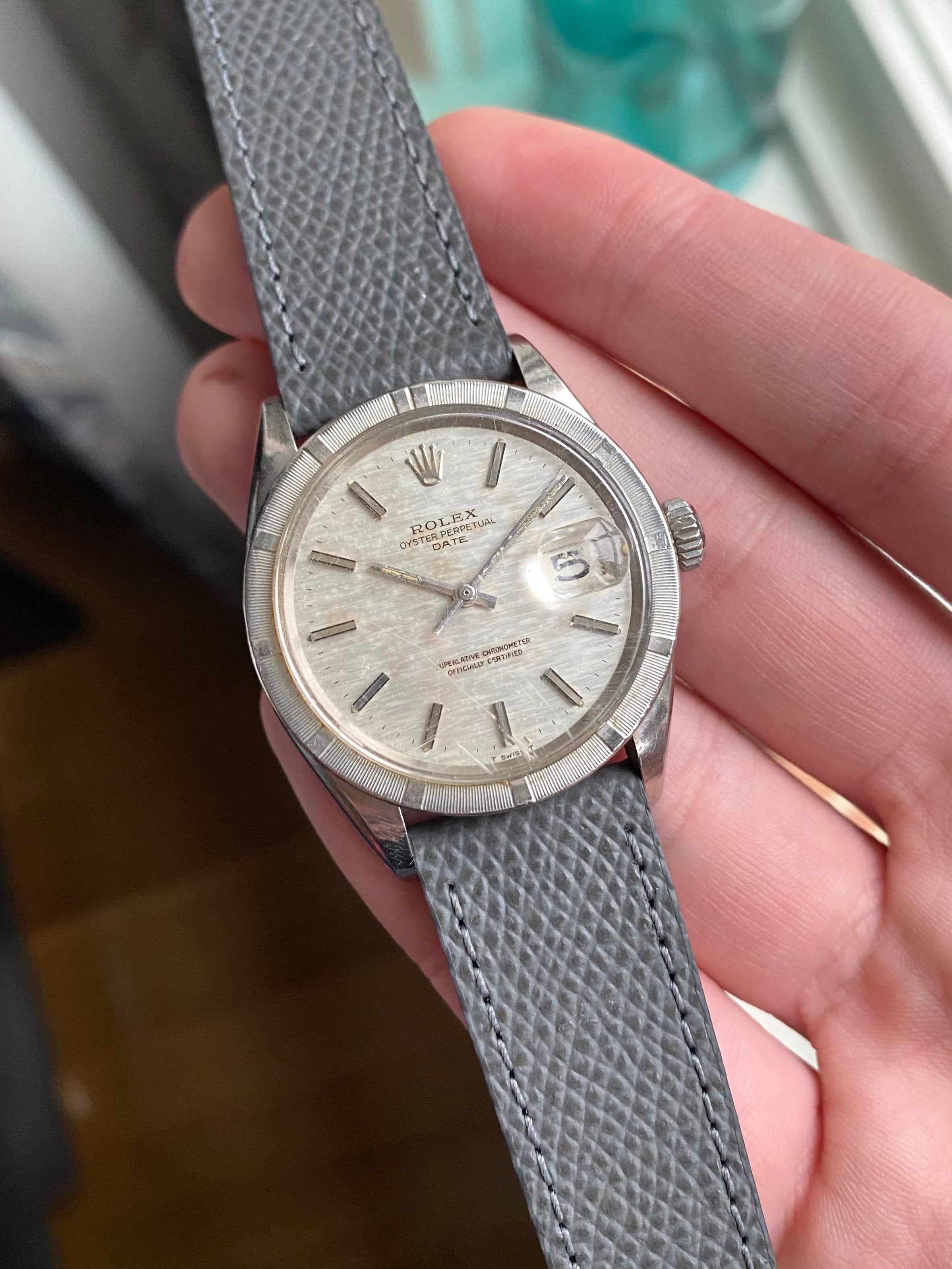 Rolex OP 1501 - Silver Mosaic