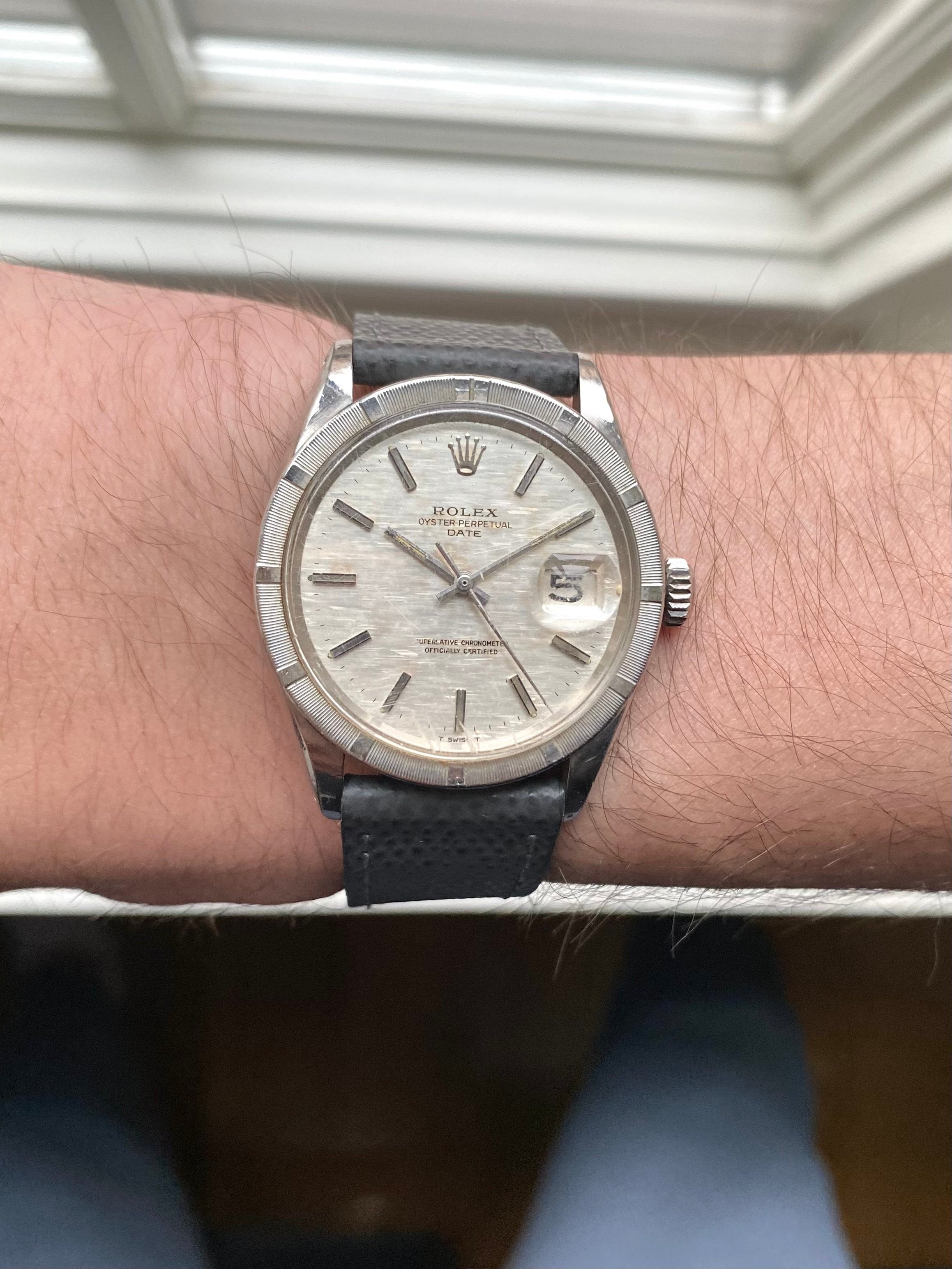 Rolex OP 1501 - Silver Mosaic