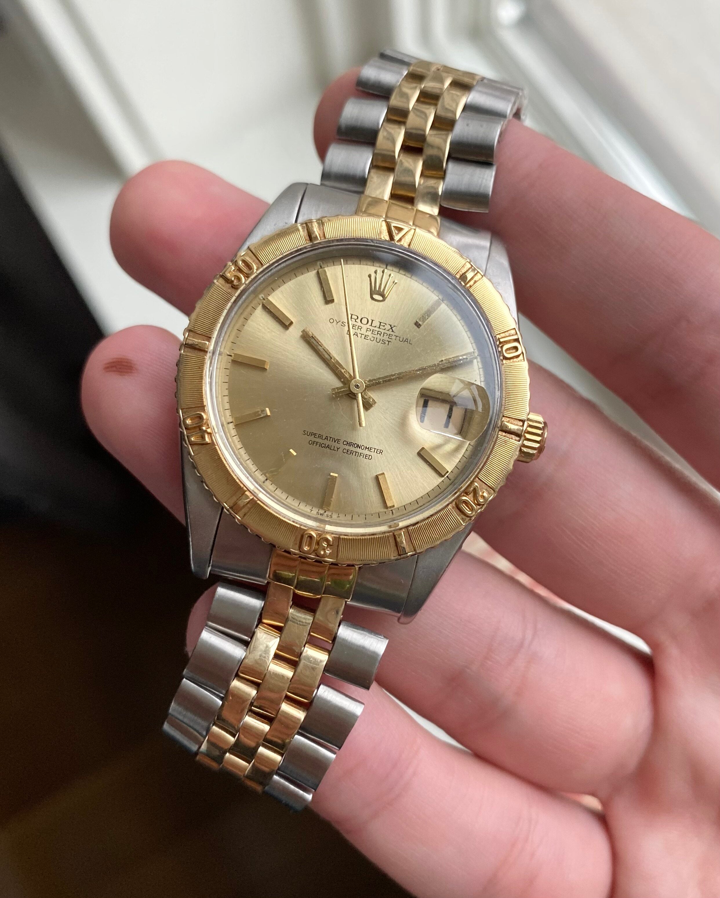 Rolex Datejust ref. 1625 — Two-tone "Thunderbird"