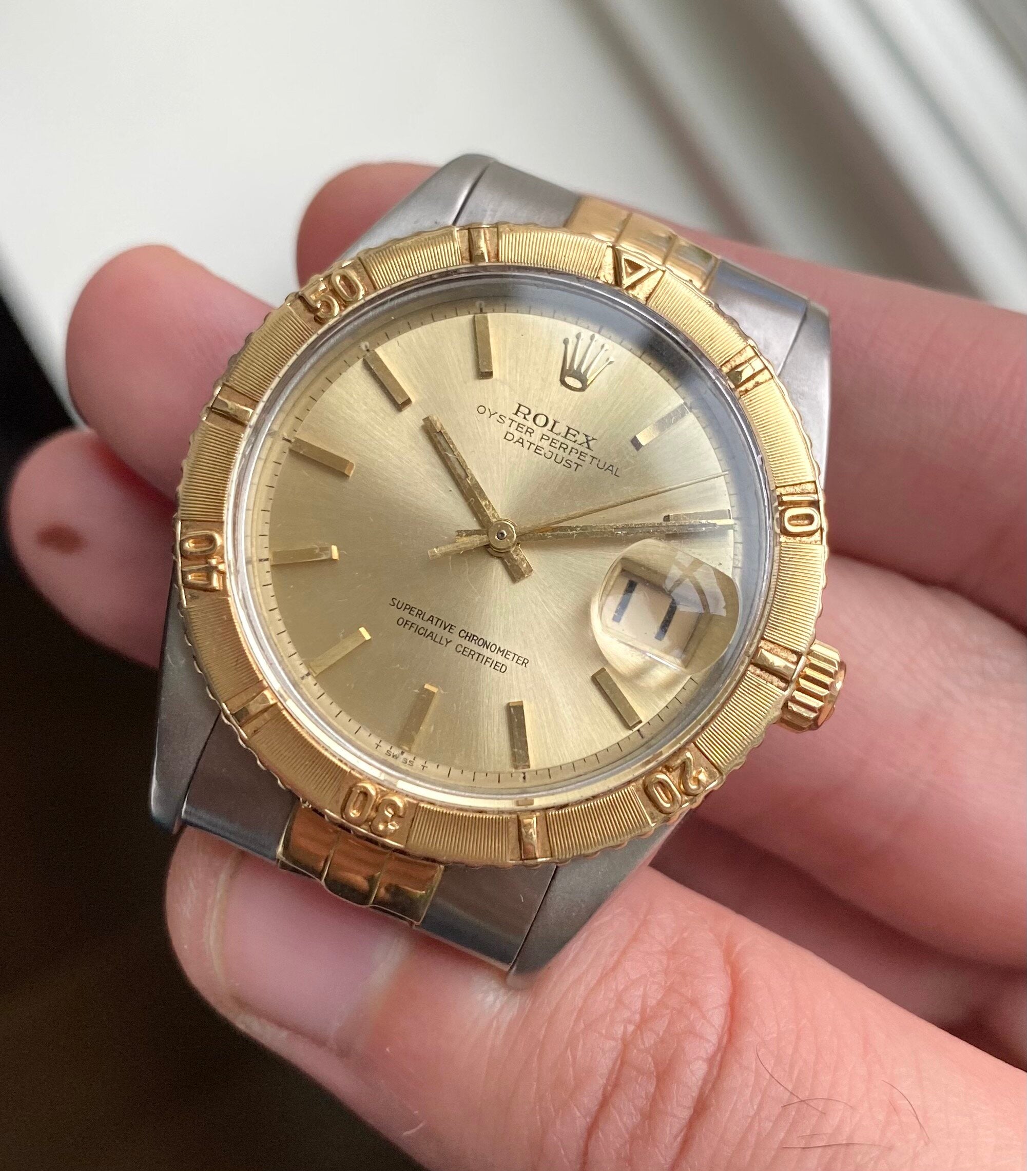 Rolex Datejust ref. 1625 — Two-tone "Thunderbird"