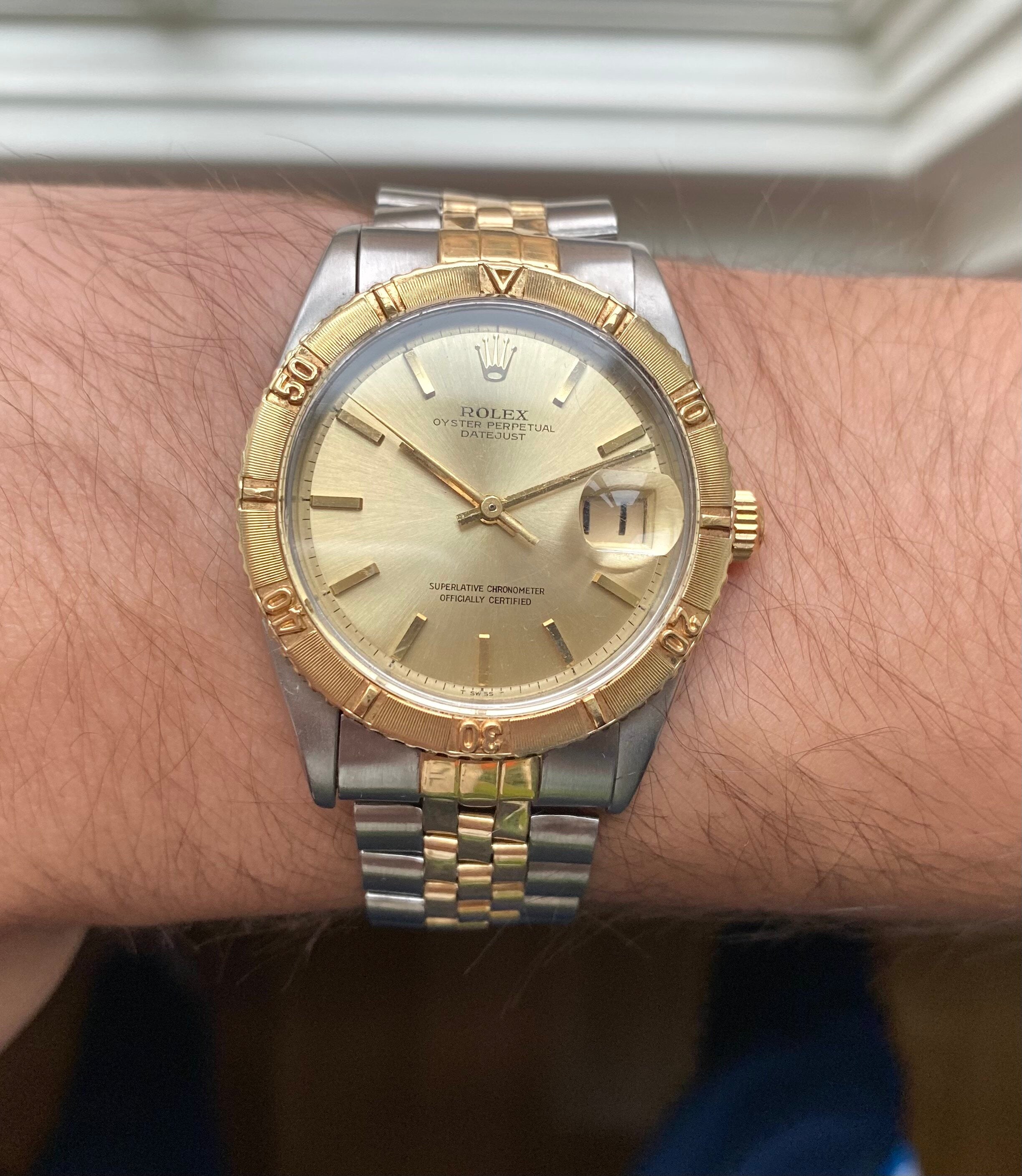 Rolex Datejust ref. 1625 — Two-tone "Thunderbird"