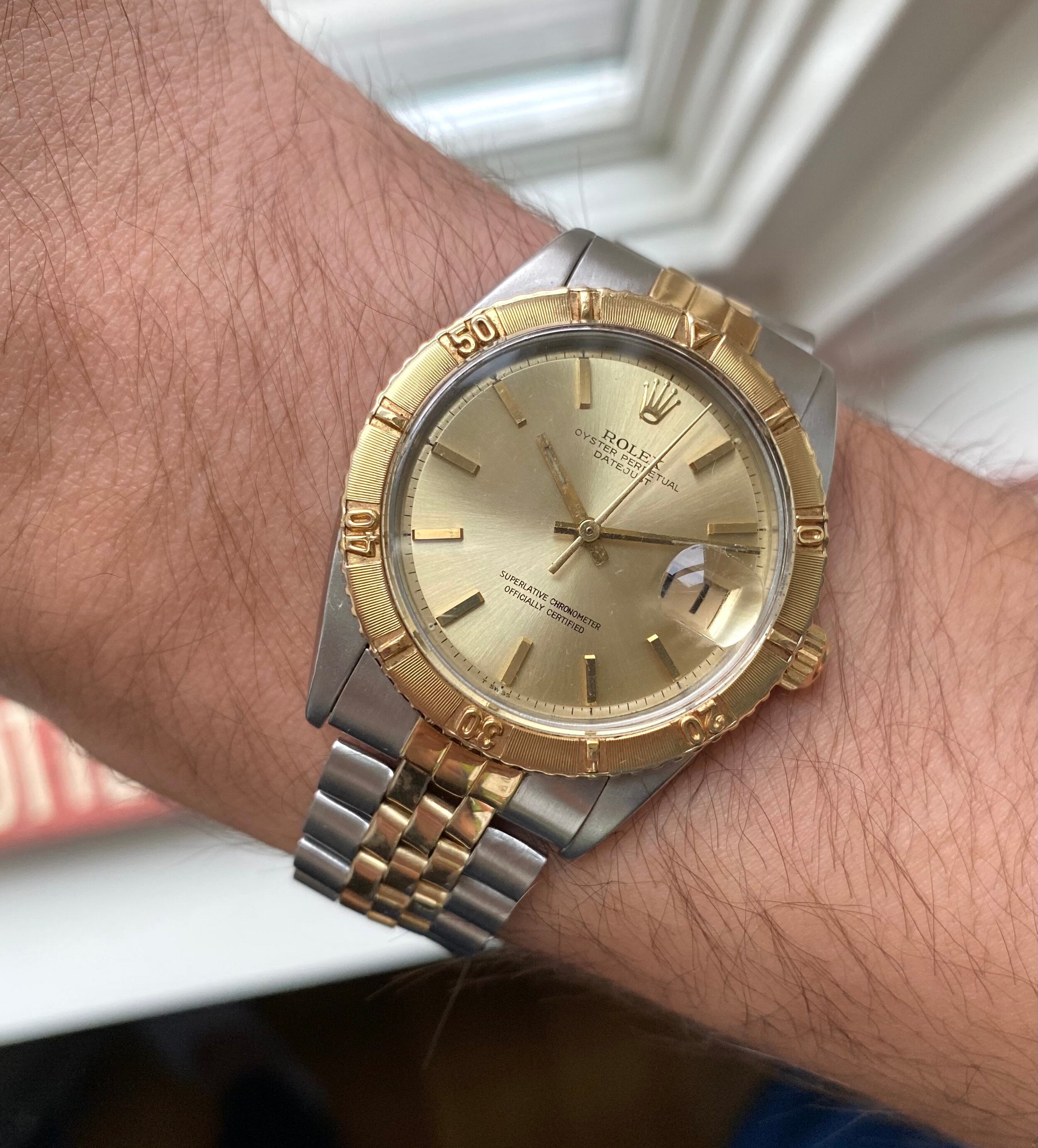 Rolex Datejust ref. 1625 — Two-tone "Thunderbird"