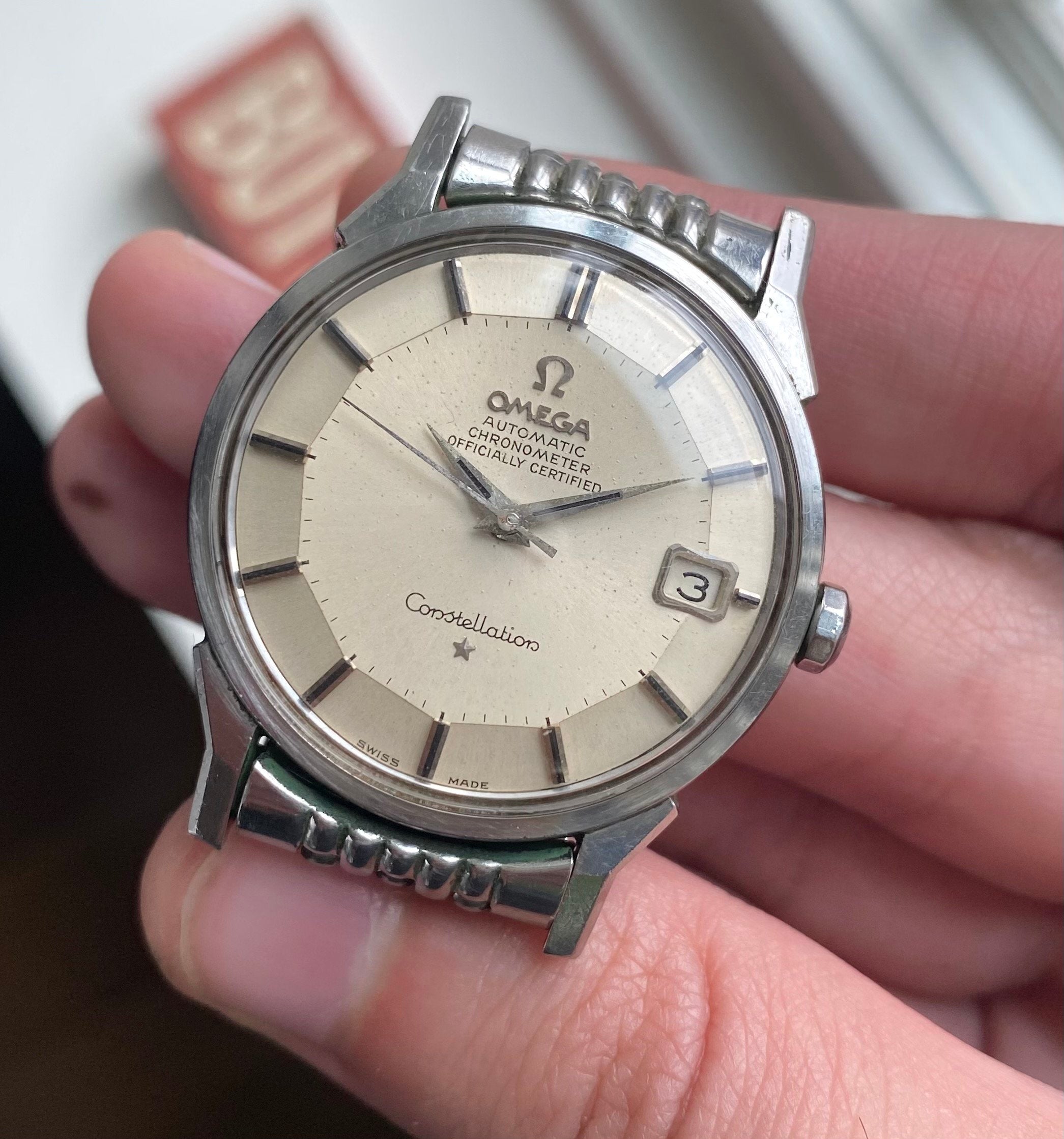 Omega Constellation — Pie Pan Dial