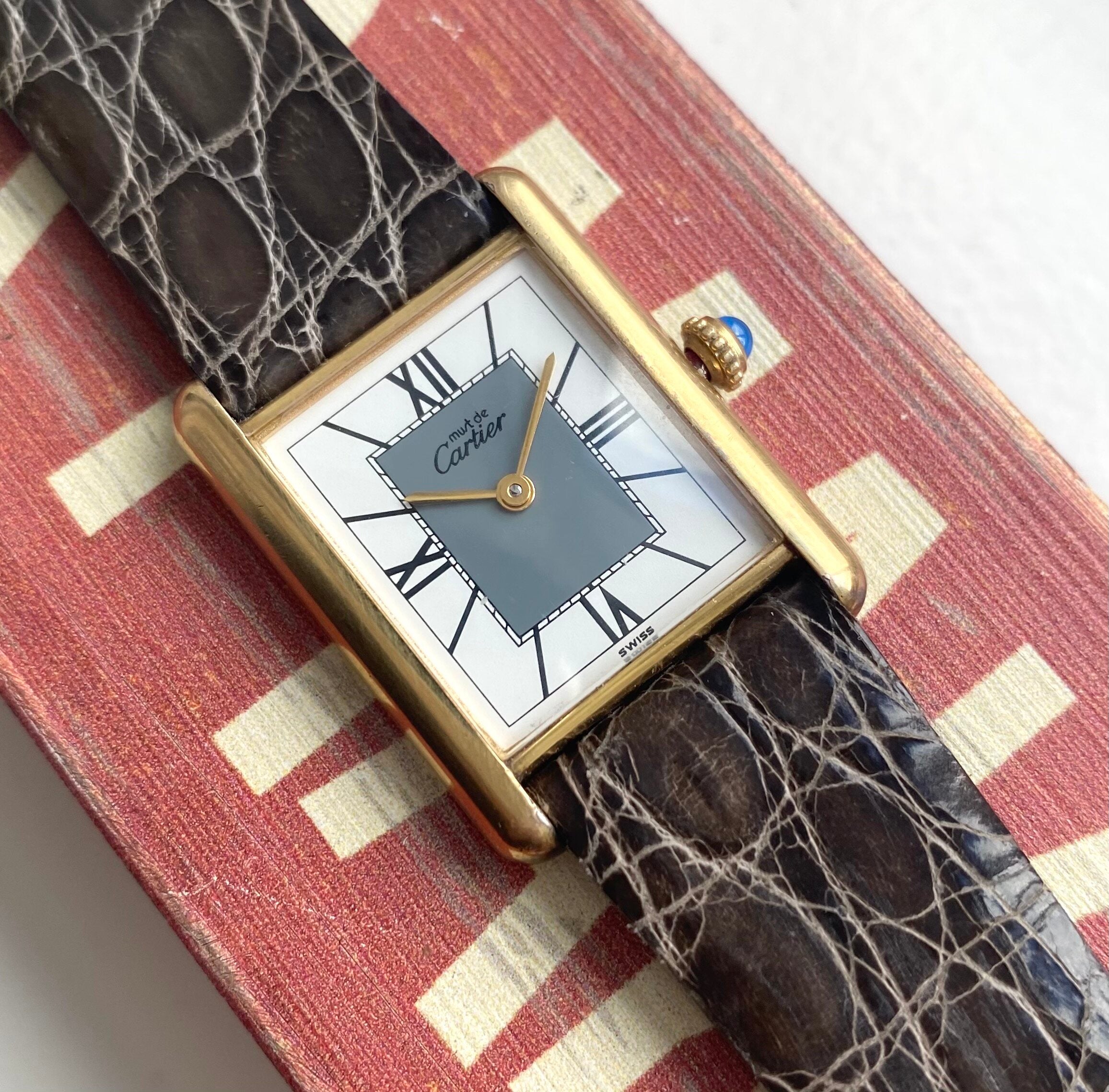 Must de Cartier Tank — Two-Tone Dial