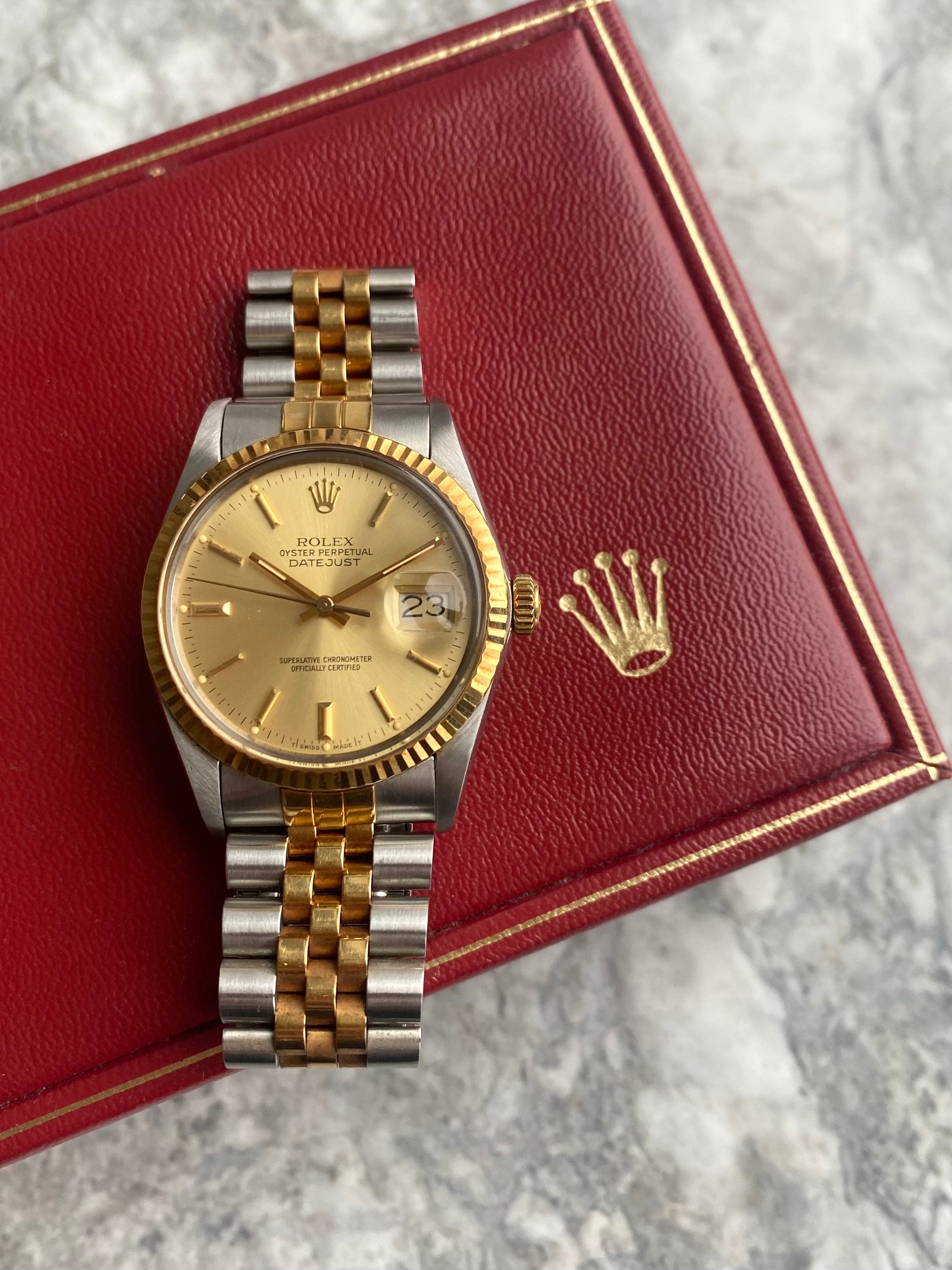 Rolex Datejust 16013 - Champagne Dial.