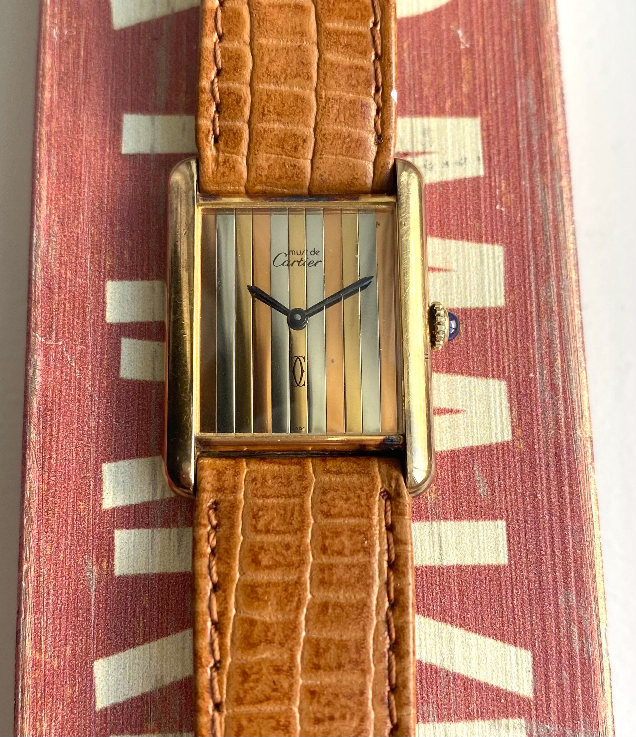 Must de Cartier Tank — Tri-Tone Dial