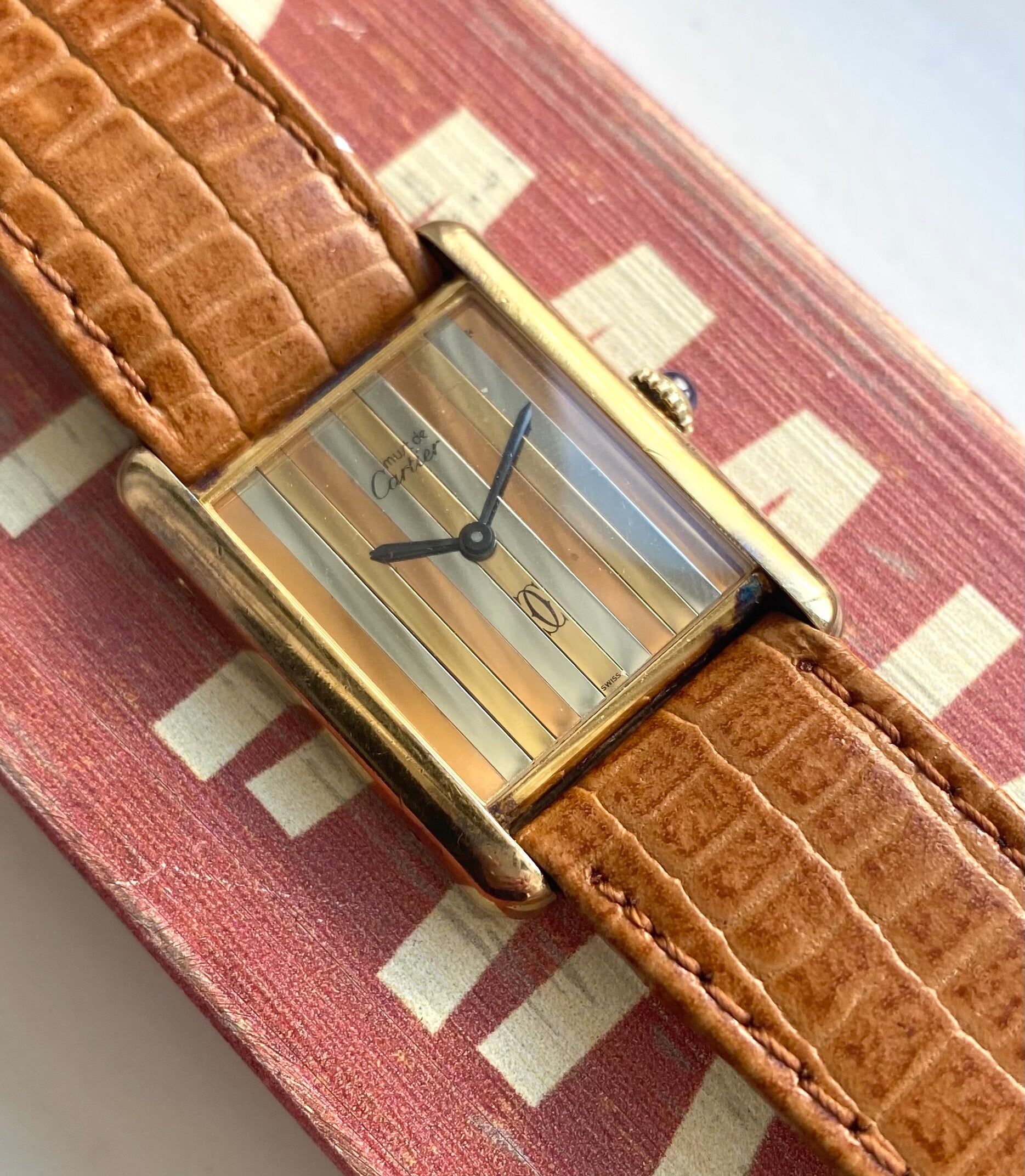 Must de Cartier Tank — Tri-Tone Dial