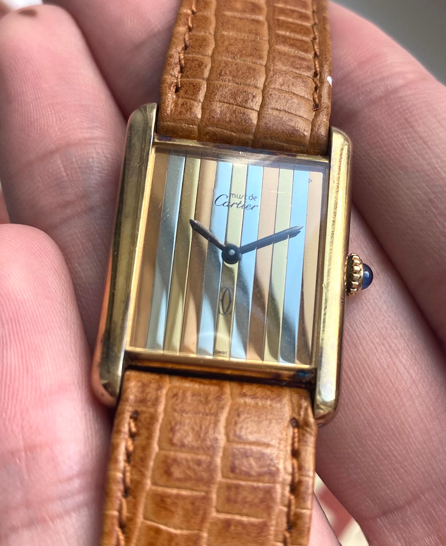 Must de Cartier Tank — Tri-Tone Dial