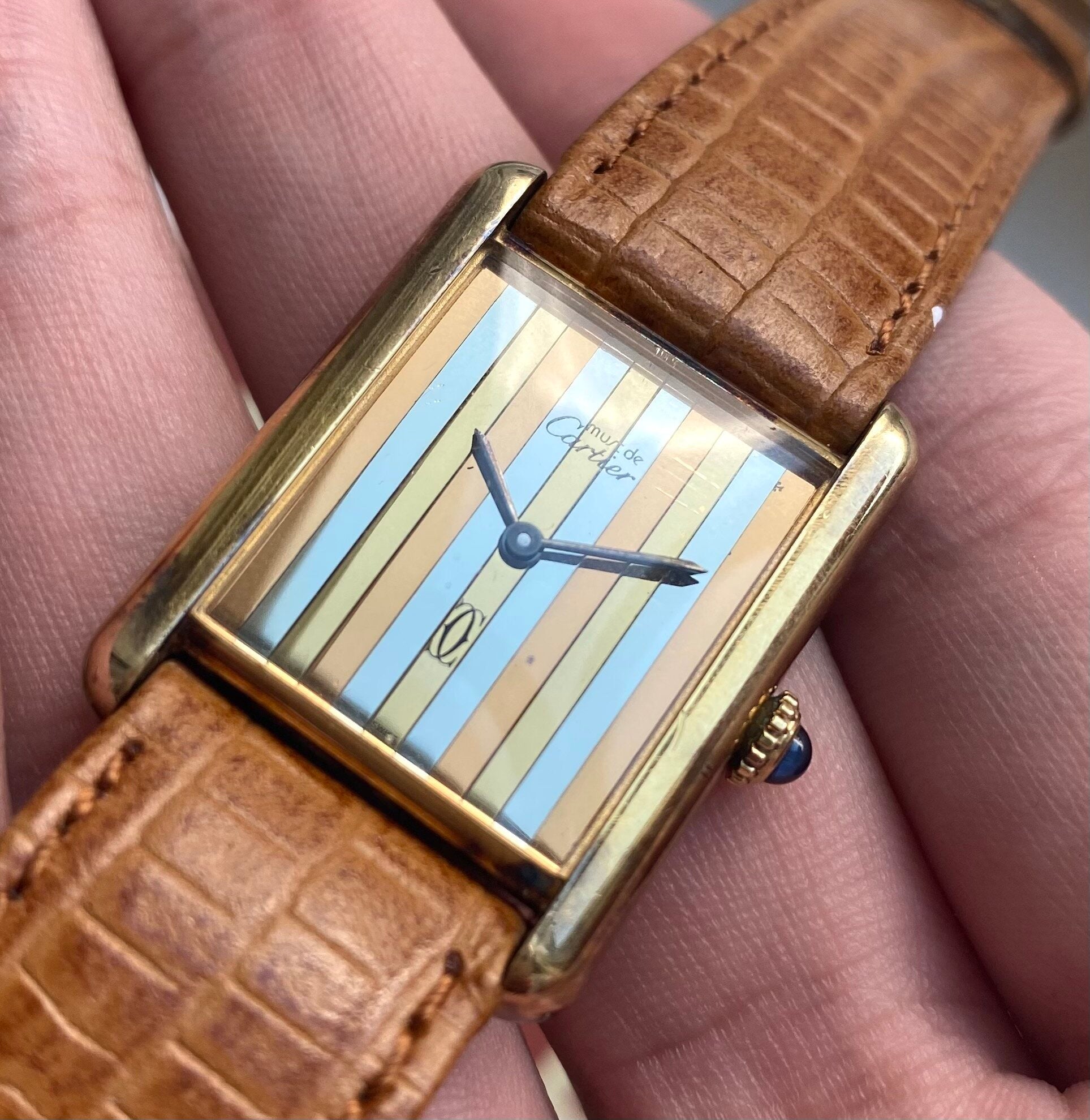 Must de Cartier Tank — Tri-Tone Dial