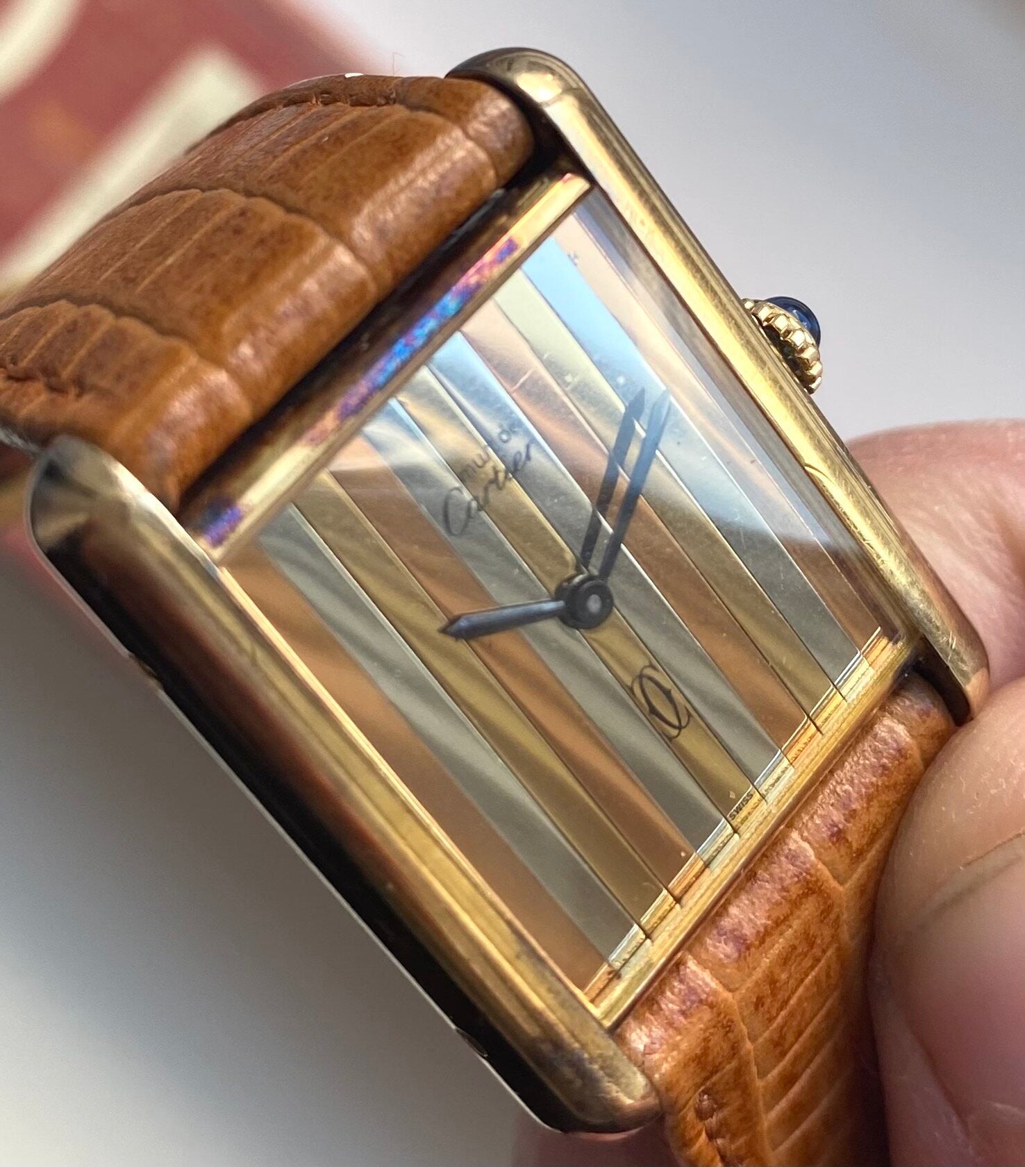 Must de Cartier Tank — Tri-Tone Dial