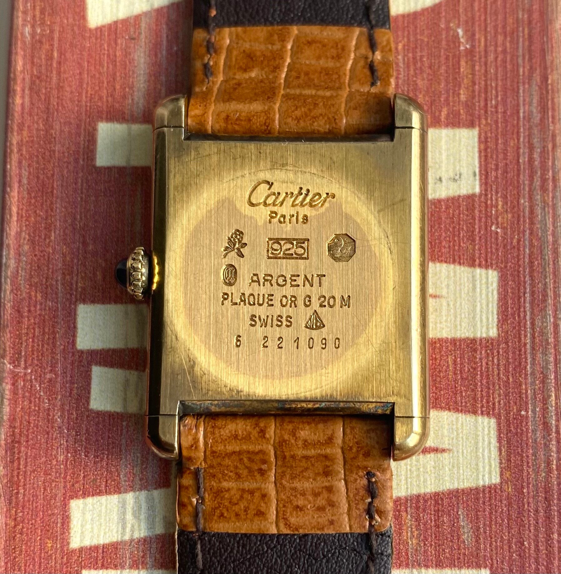 Must de Cartier Tank — Tri-Tone Dial