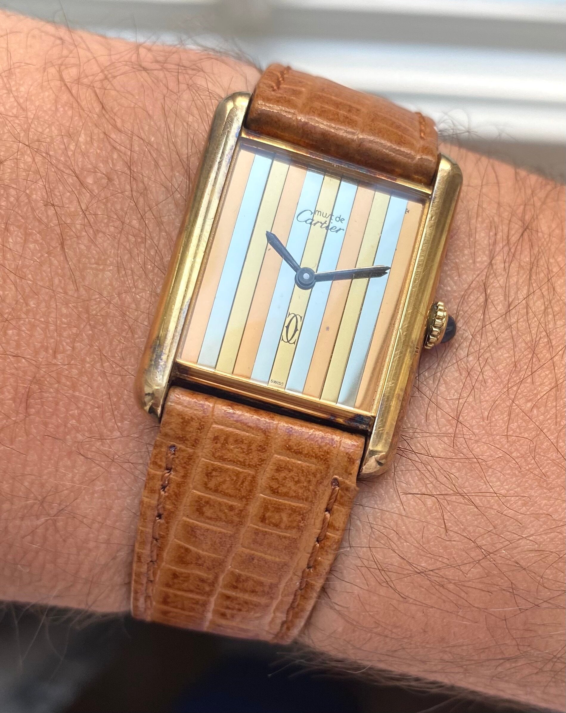 Must de Cartier Tank — Tri-Tone Dial