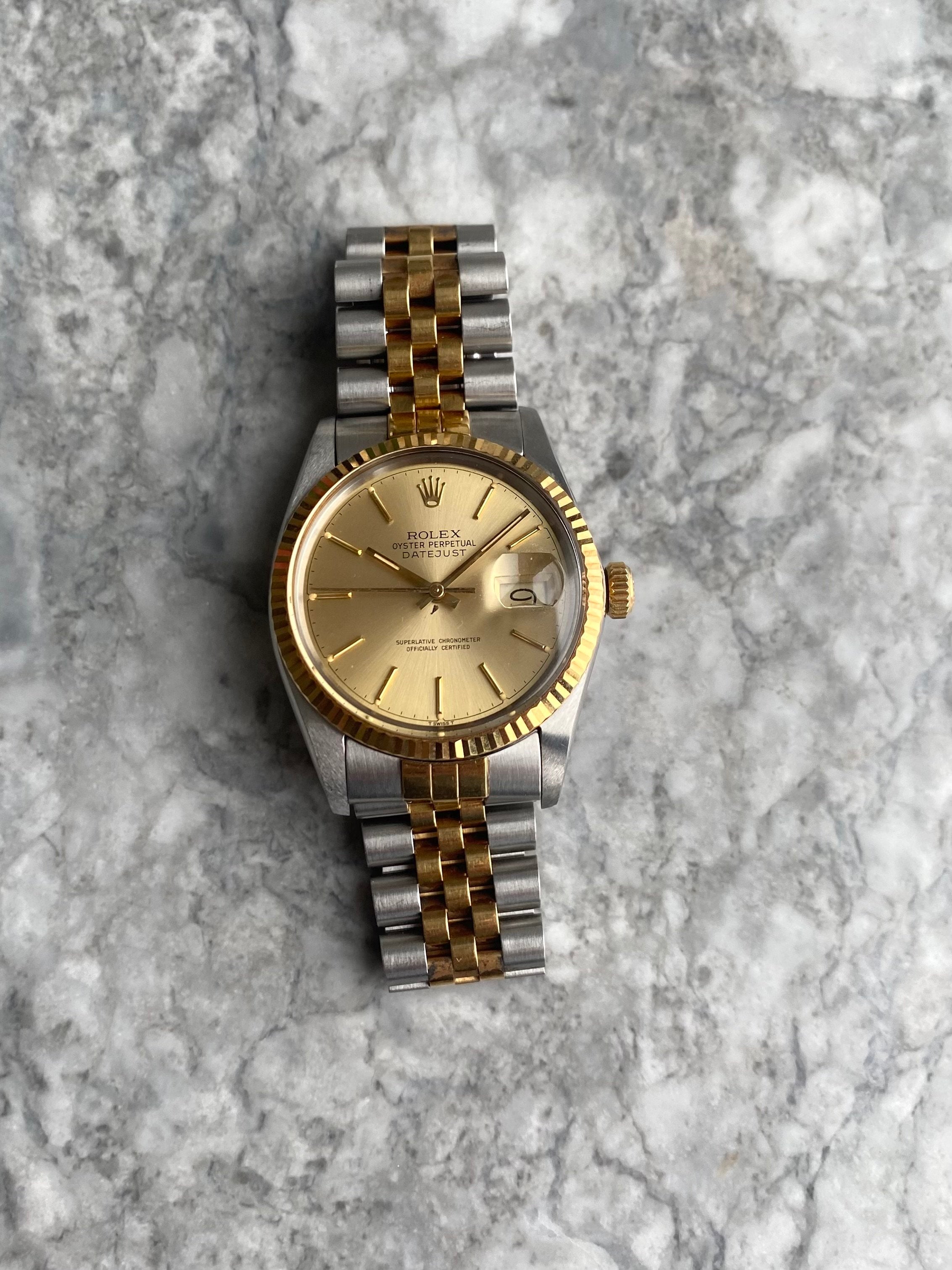 Rolex Datejust 16013 - Champagne Dial