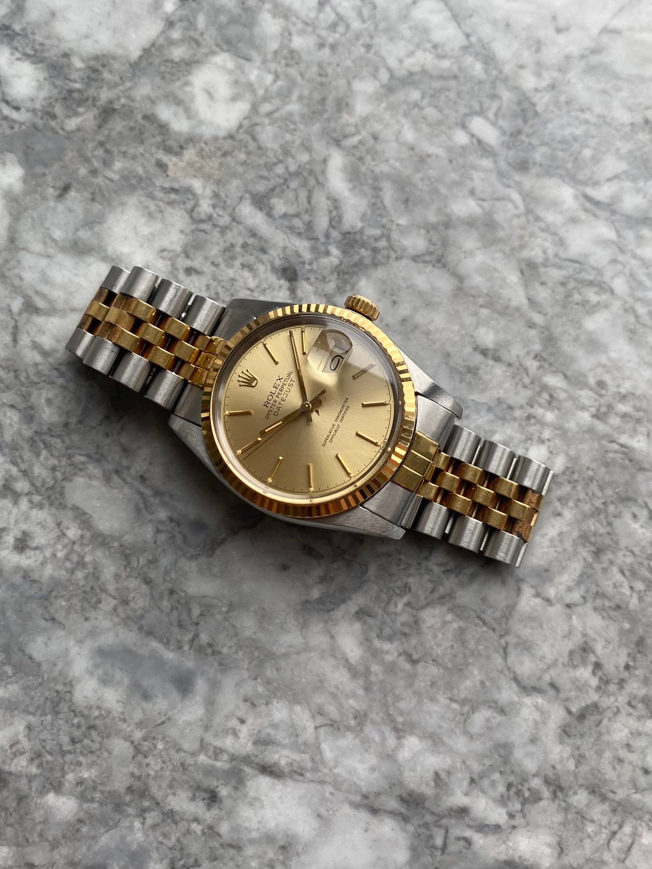 Rolex Datejust 16013 - Champagne Dial