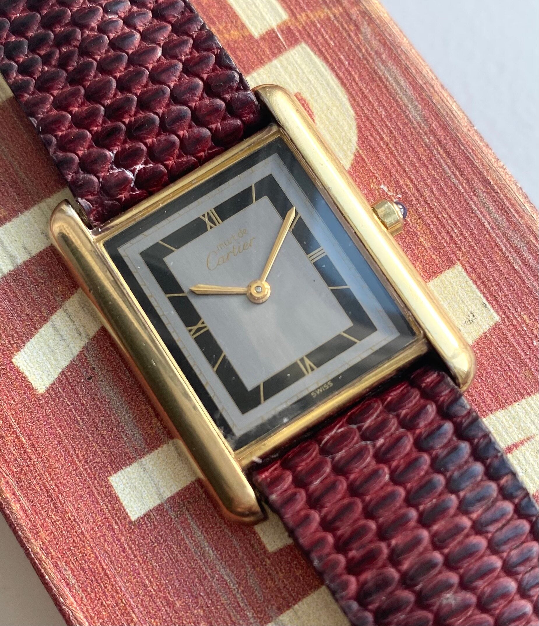 Must de Cartier Tank — Two-Tone Dial