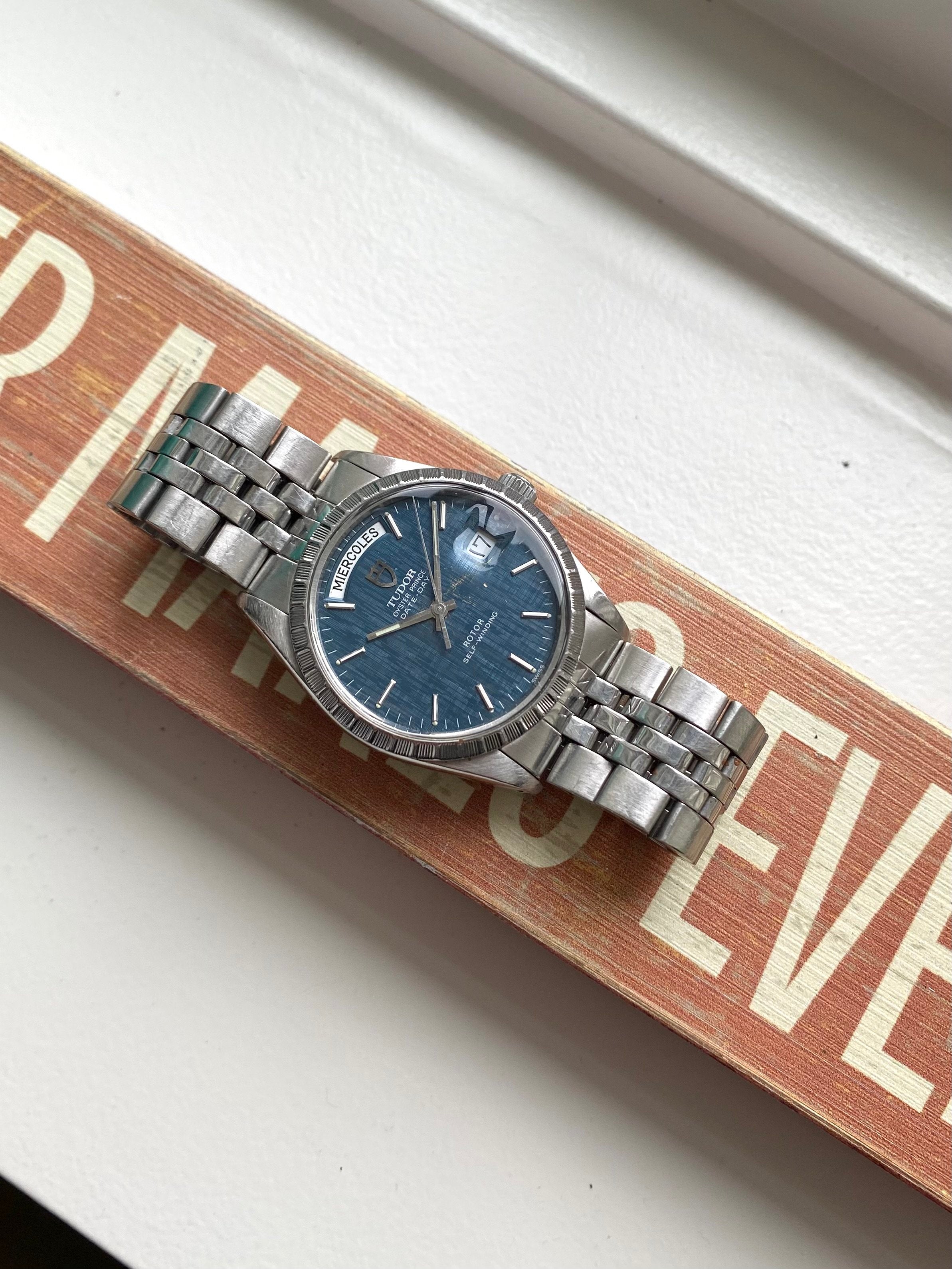 Tudor Prince Dateday - Blue Linen