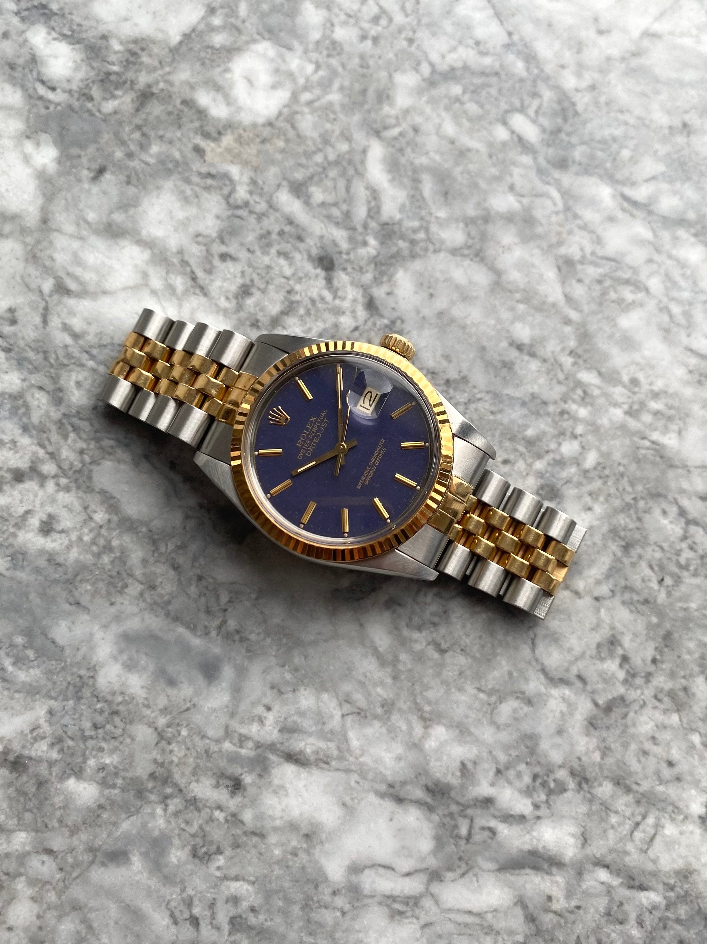 Rolex Datejust 16013 - Matte Purple Dial.