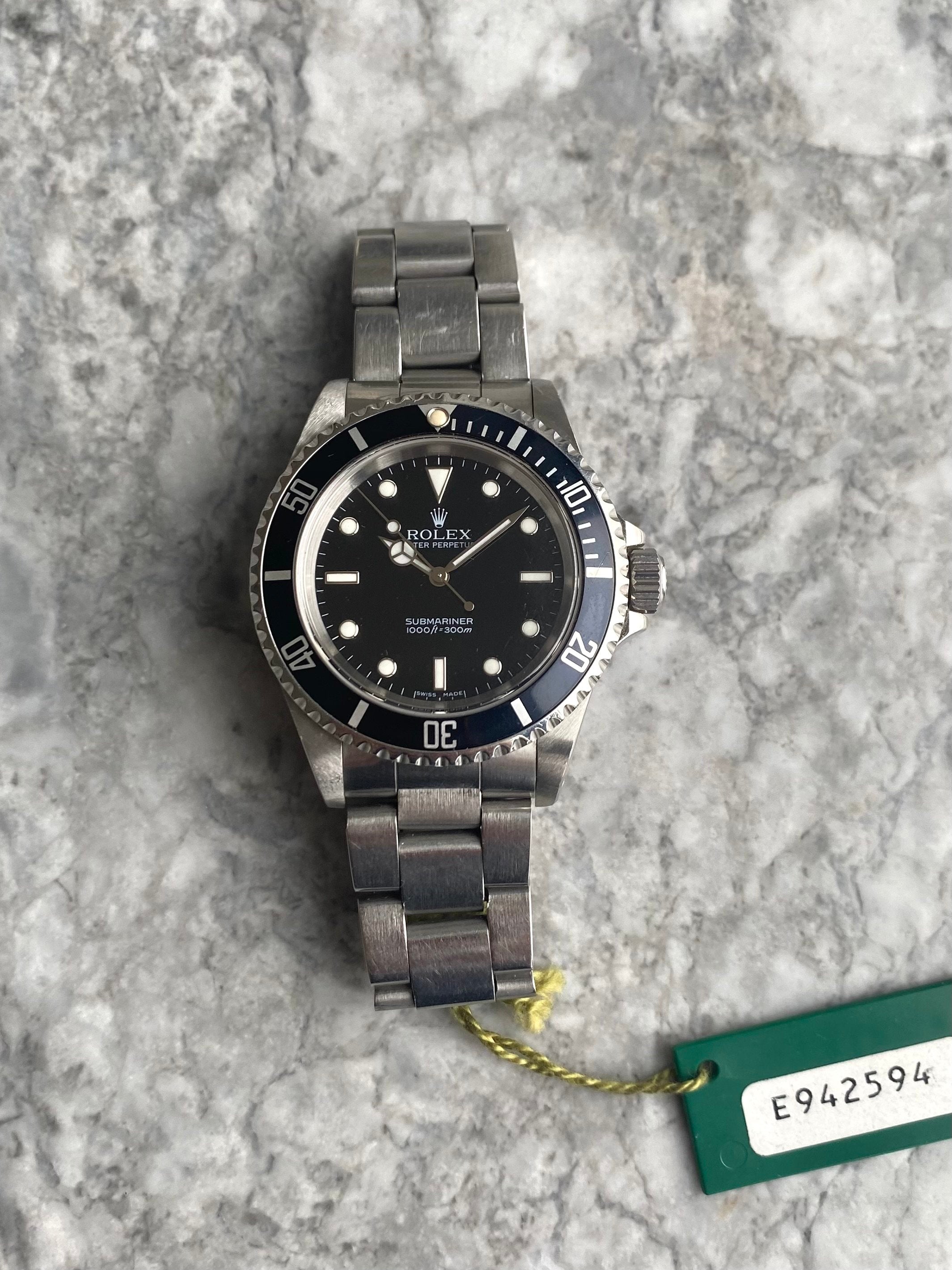 Rolex Submariner 14060 - No Date.