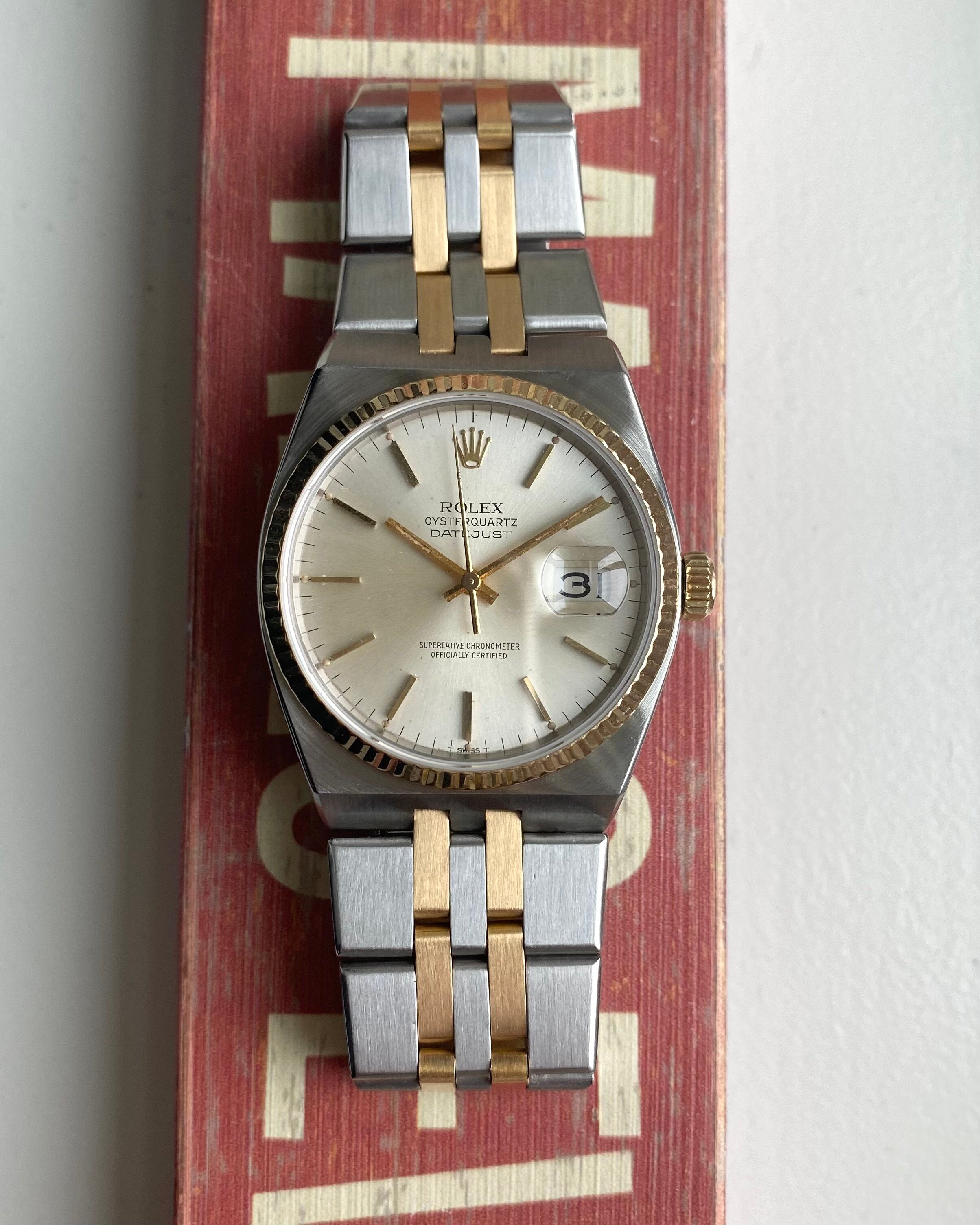 Rolex Datejust Oysterquartz — Two-tone