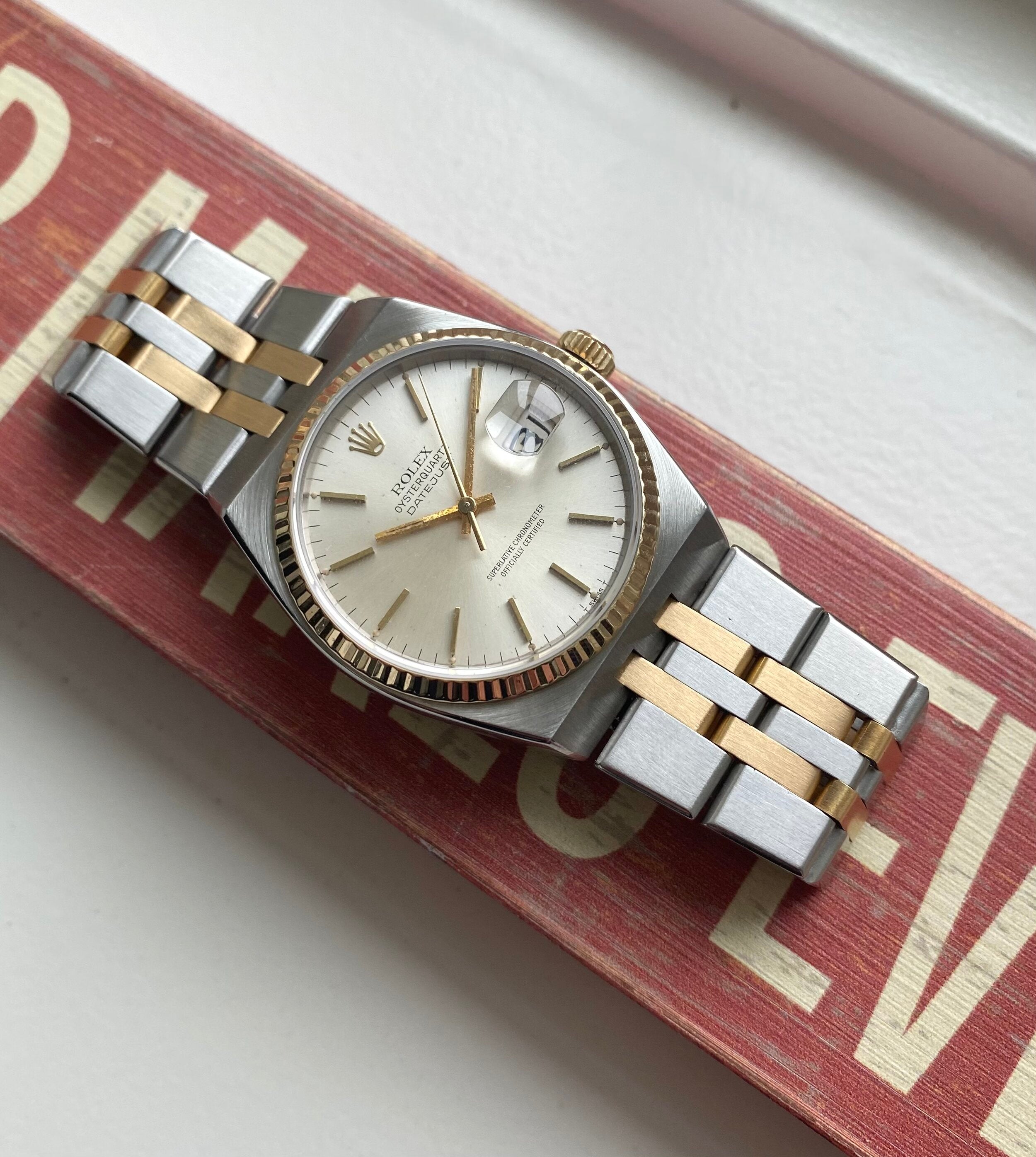 Rolex Datejust Oysterquartz — Two-tone