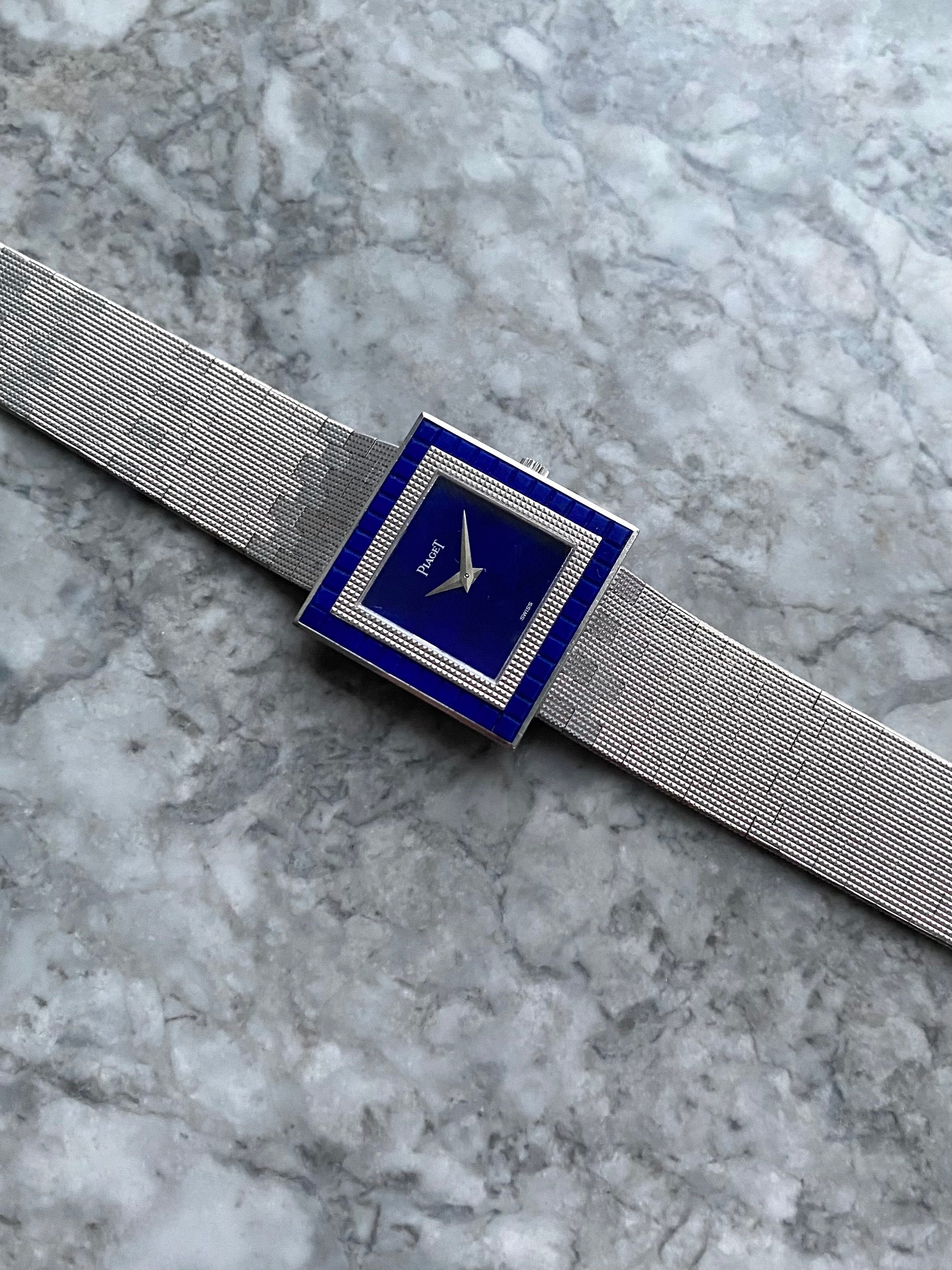 Piaget 18K White Gold - Lapis.