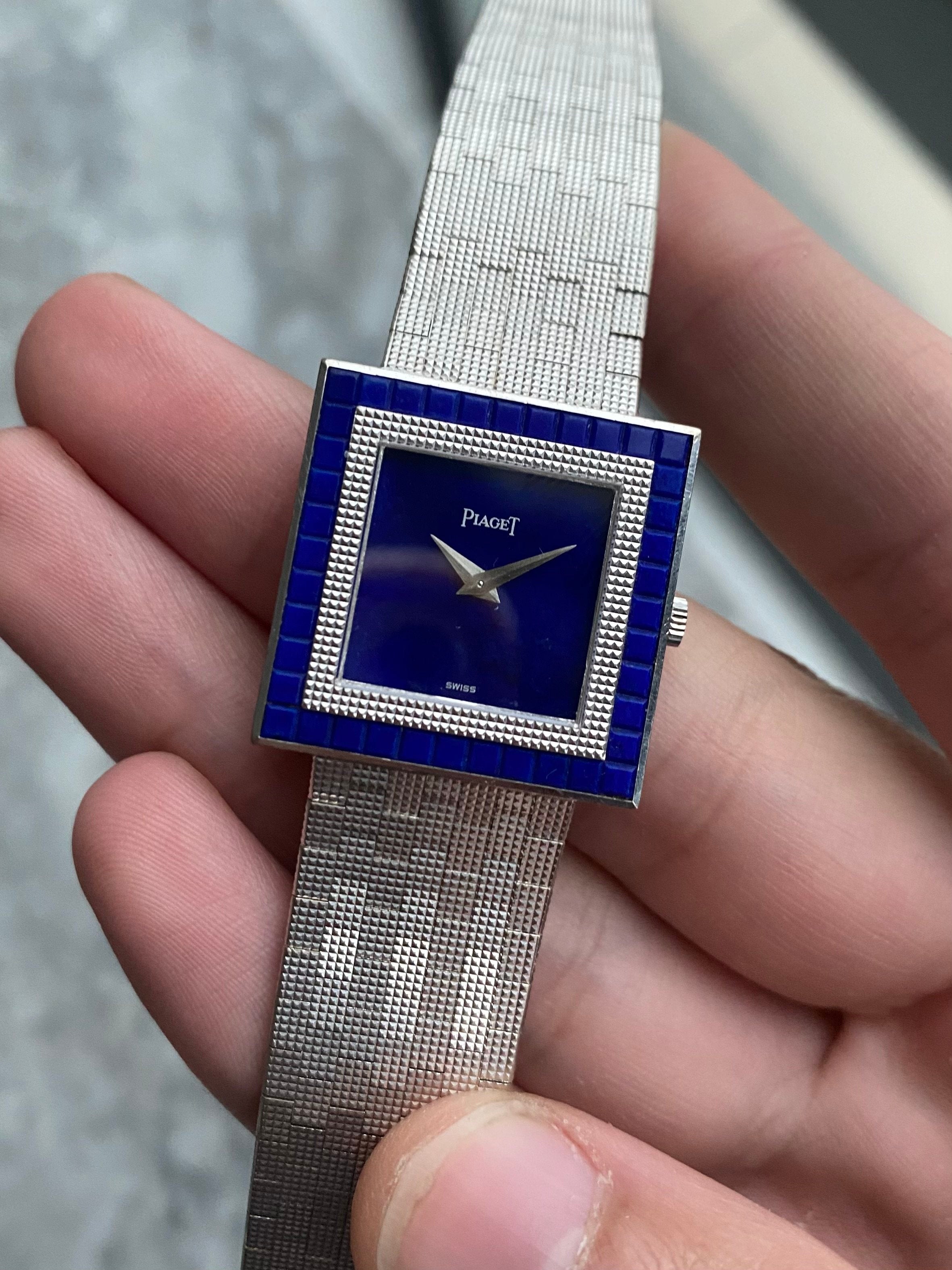 Piaget 18K White Gold - Lapis.