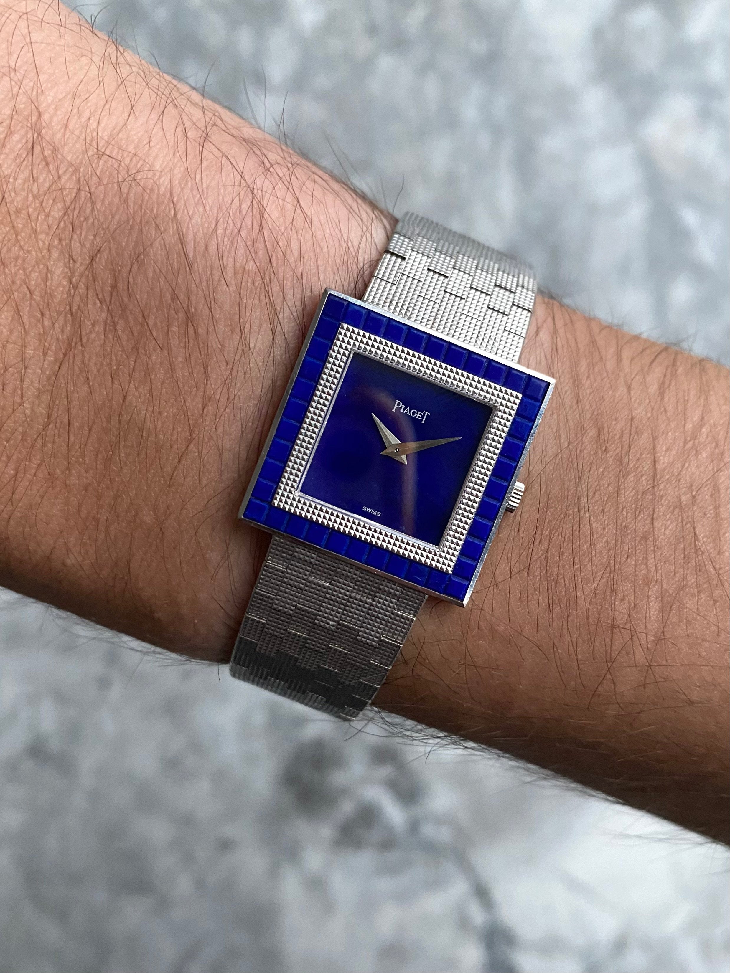 Piaget 18K White Gold - Lapis.