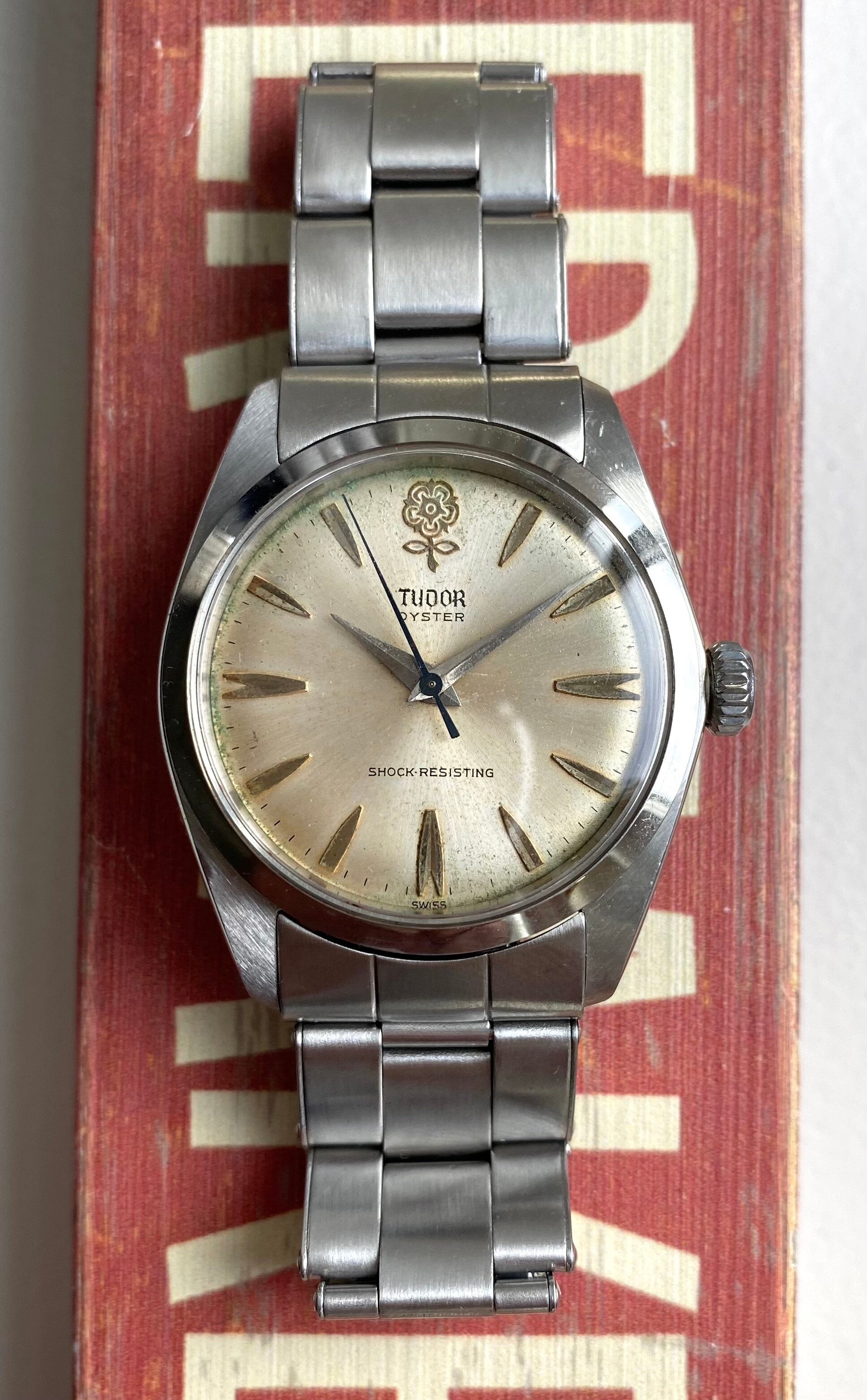 Tudor Oyster — Rose Dial