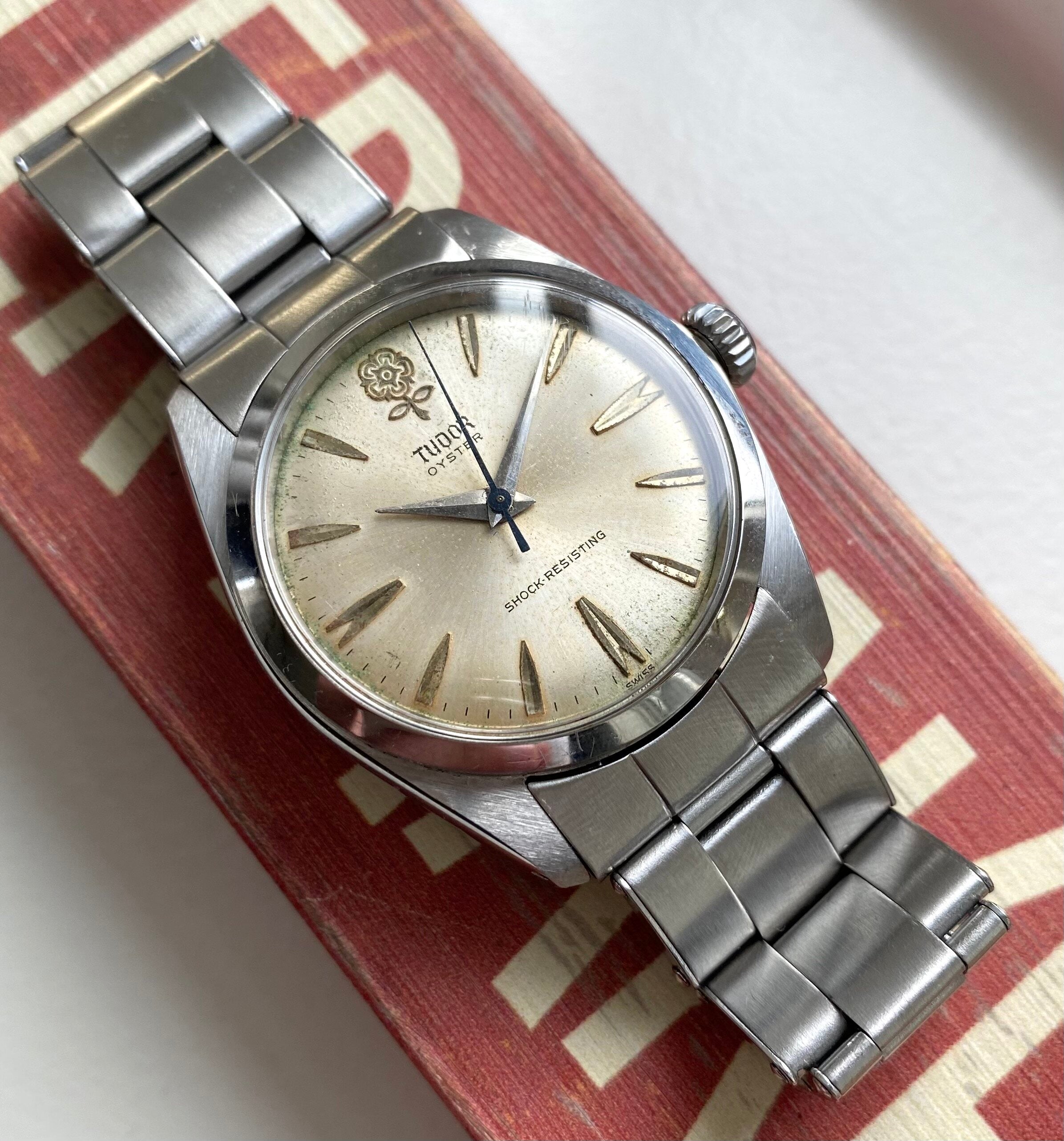 Tudor Oyster — Rose Dial