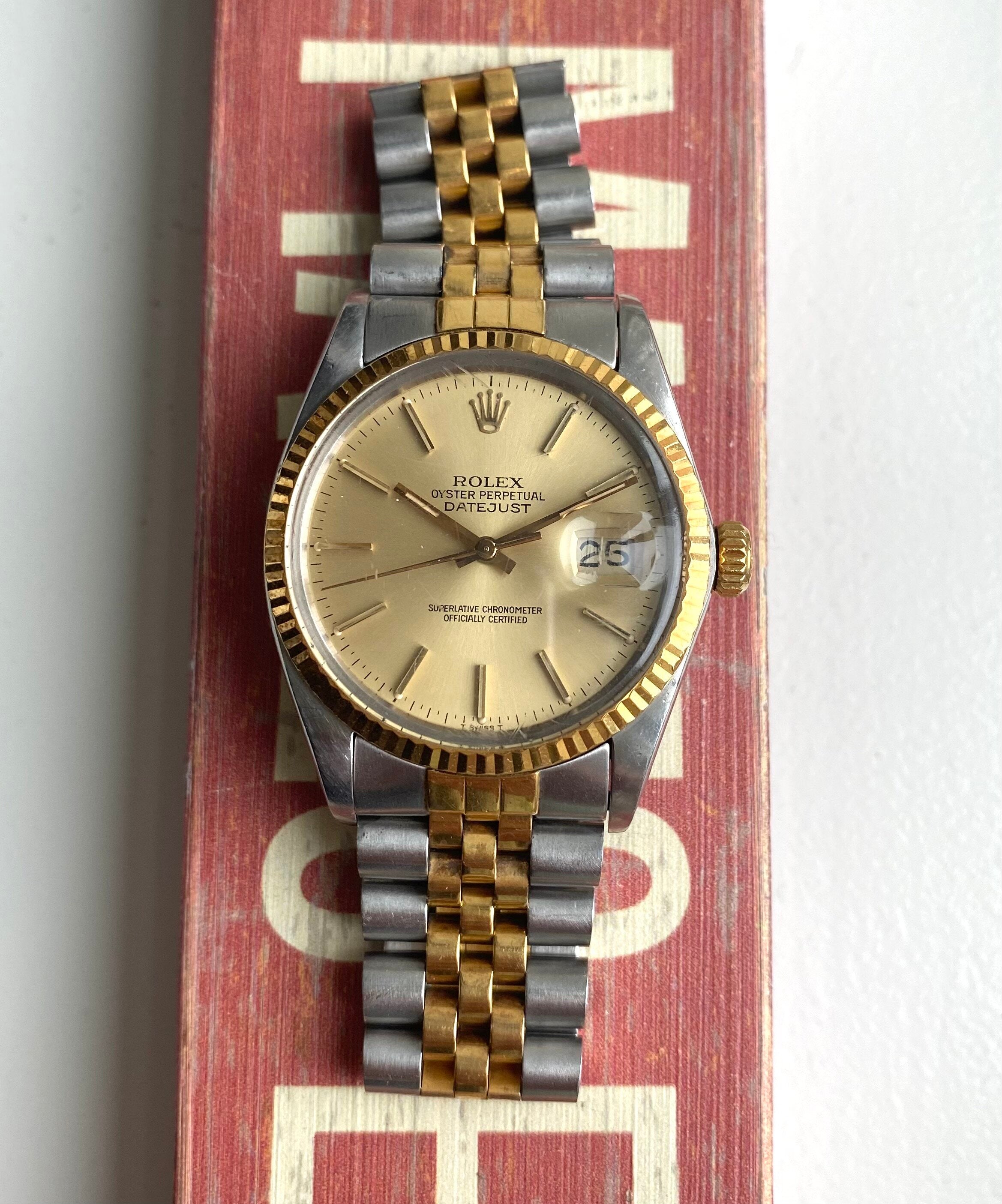 Rolex Datejust ref. 16014 — Two-tone