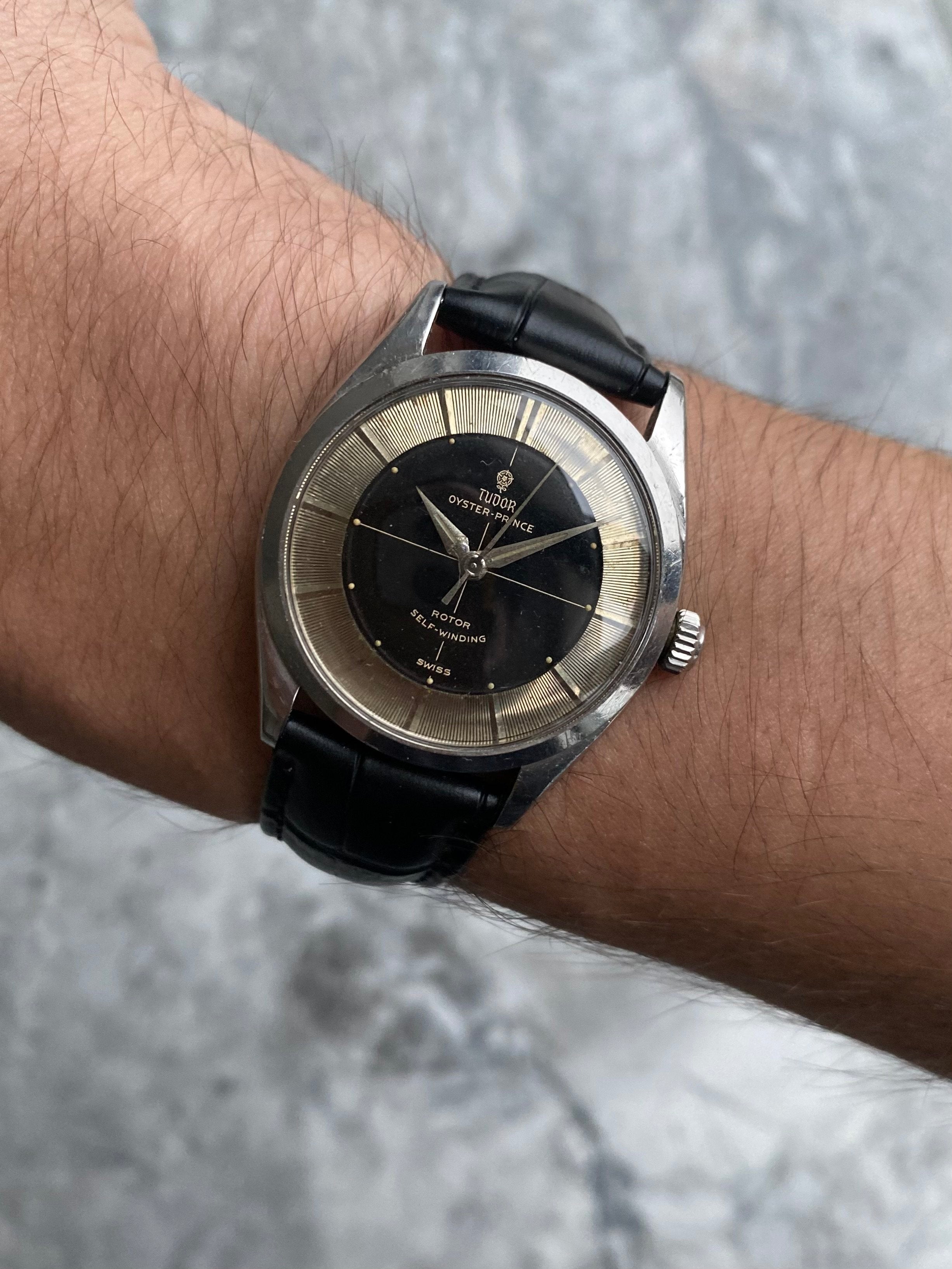 Tudor Tuxedo - Black Dial.